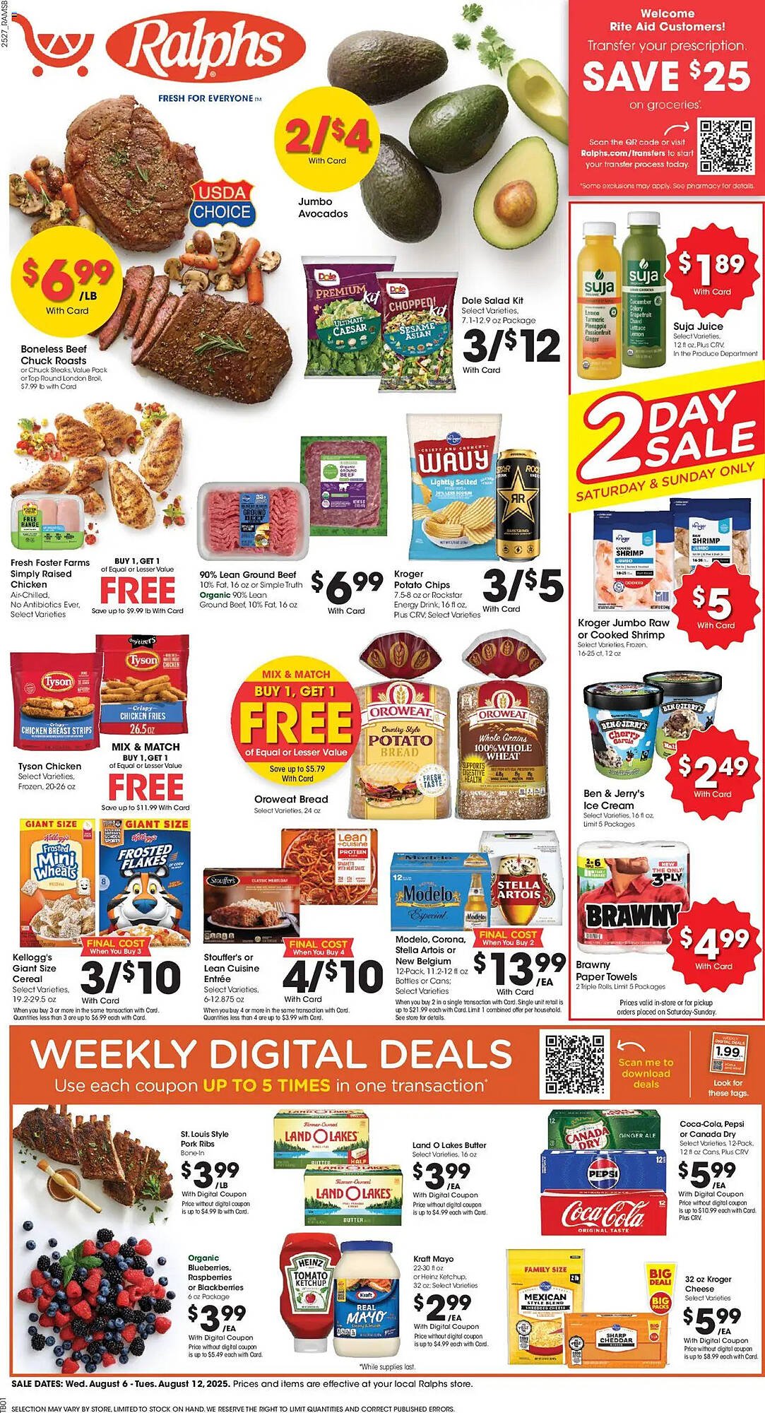 Ralphs Weekly Ad (2025-08-06 - 2025-08-12) | 1