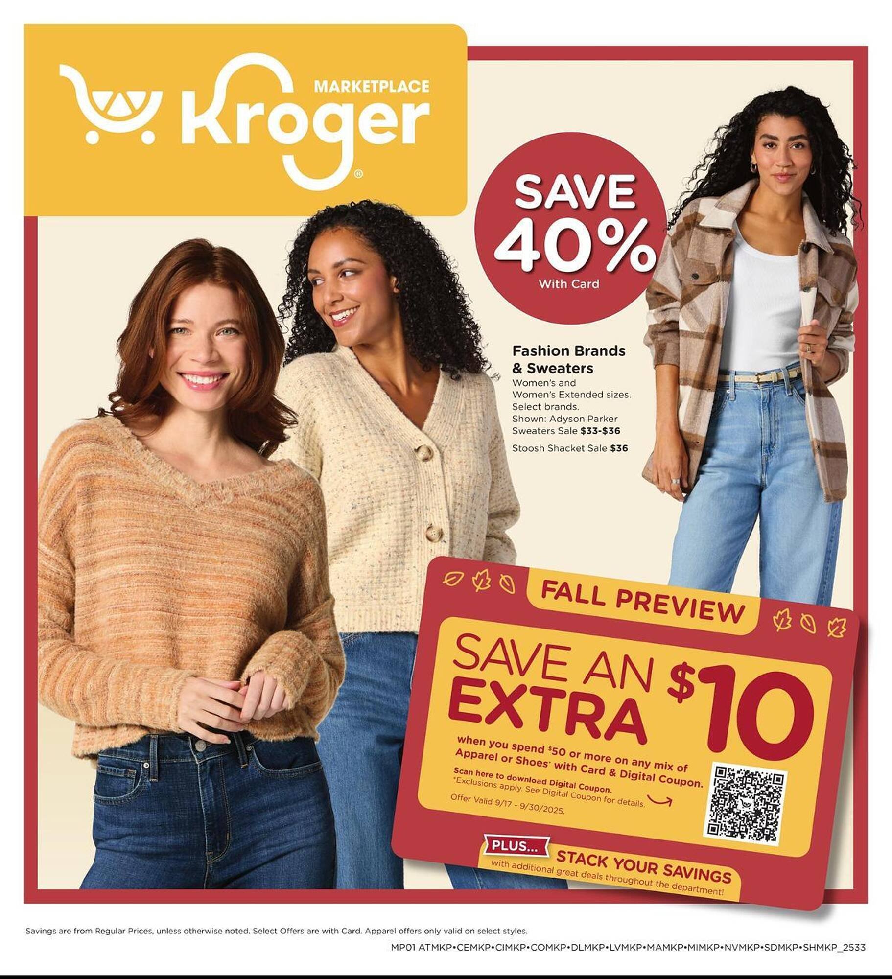 Kroger weekly ad (2025-09-17 - 2025-09-23) | 1
