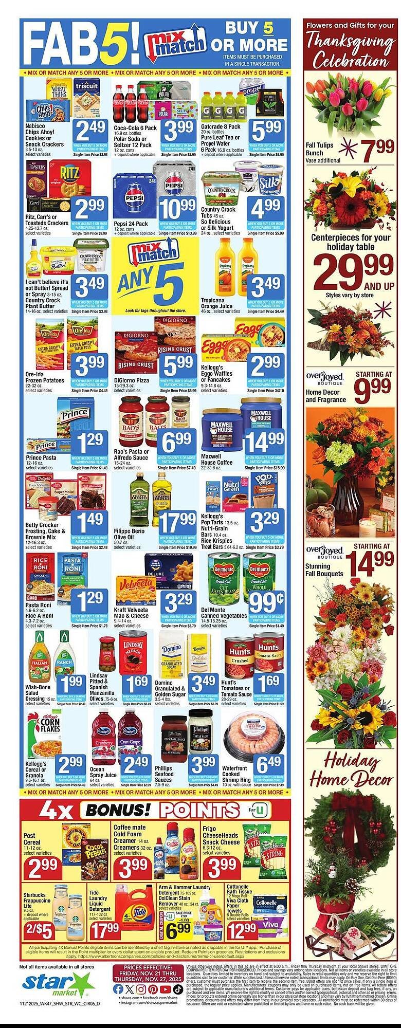 Star Market weekly ad