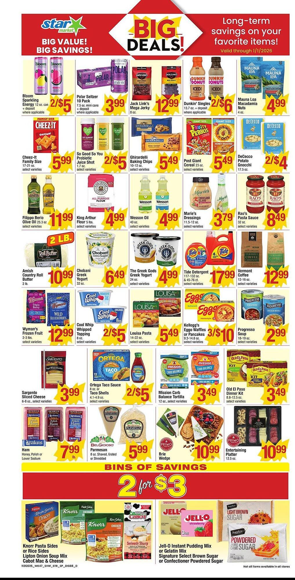 Star Market weekly ad