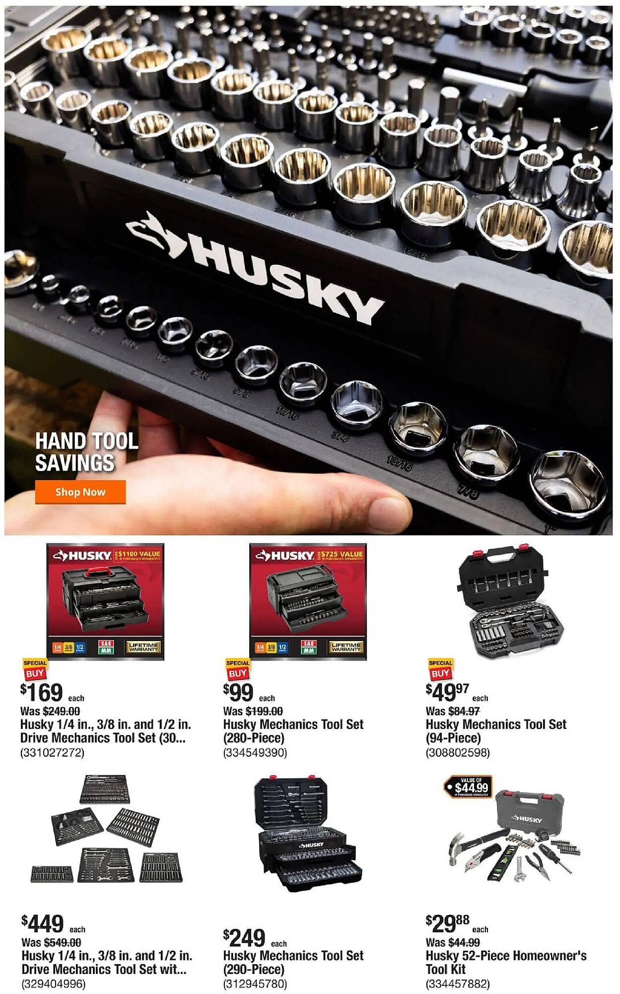 The Home Depot flyer