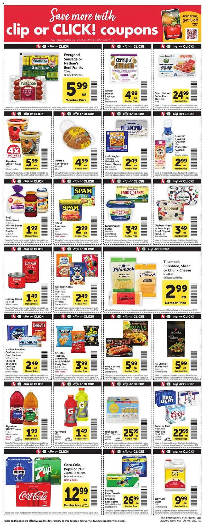 Safeway weekly ad (2026-01-28 - 2026-02-04) | 3