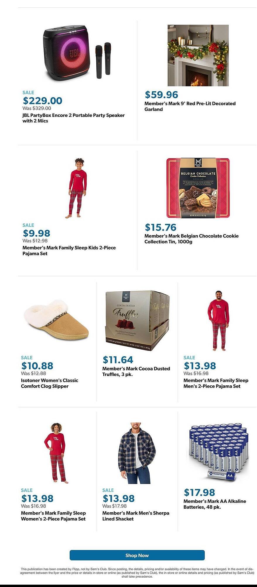 Sam&#039;s Club weekly ad