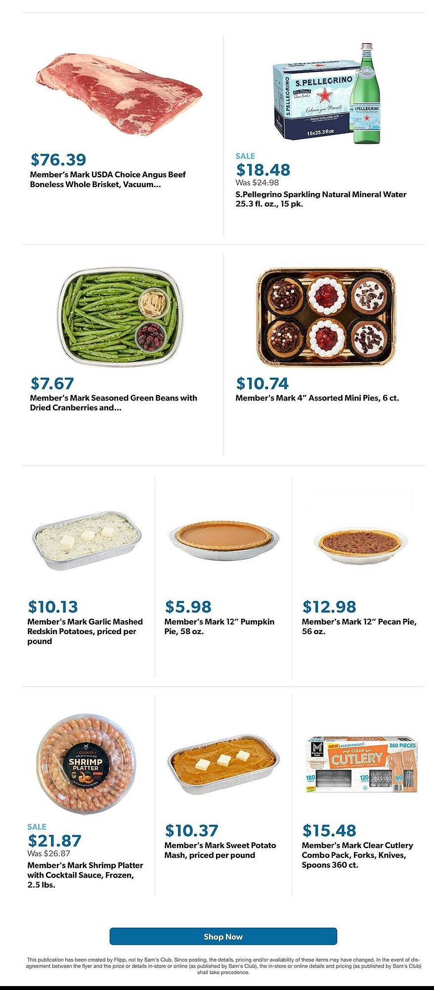 Sam&#039;s Club weekly ad