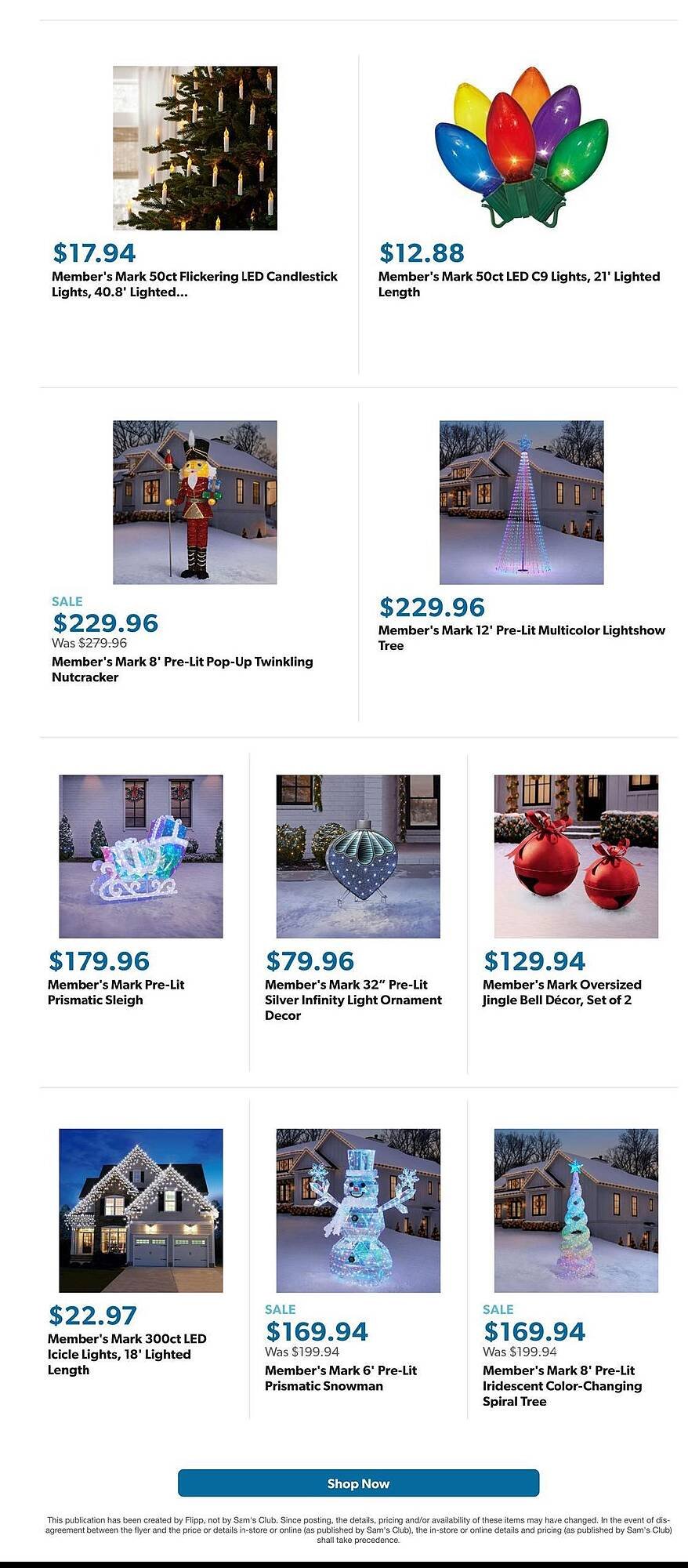 Sam&#039;s Club weekly ad