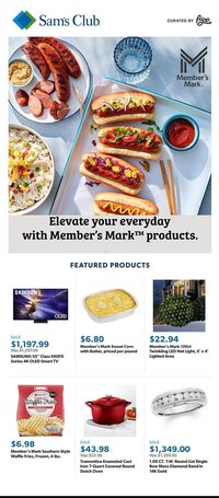 Sam&#039;s Club weekly ad