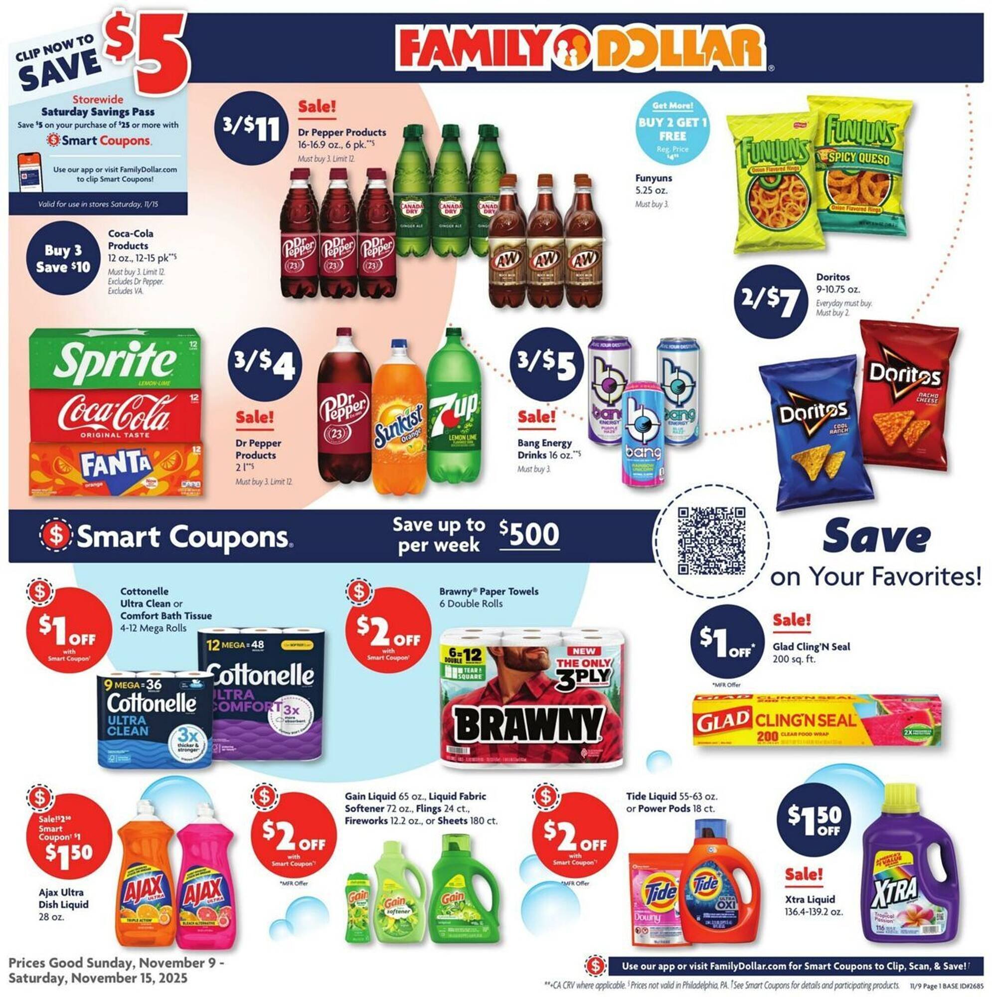 Family Dollar weekly ad (2025-11-09 - 2025-11-15) | 1