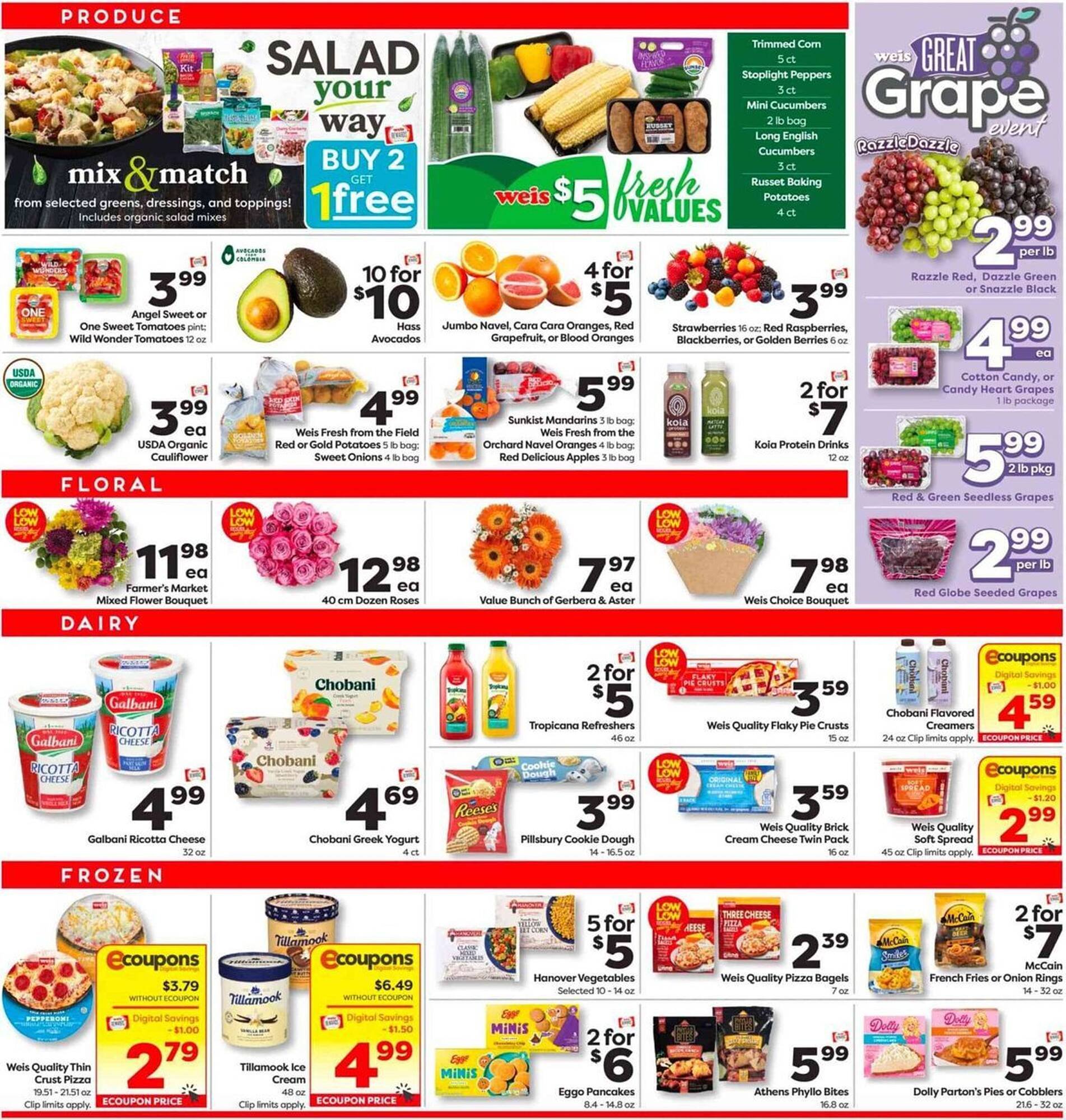 Weis Markets weekly ad