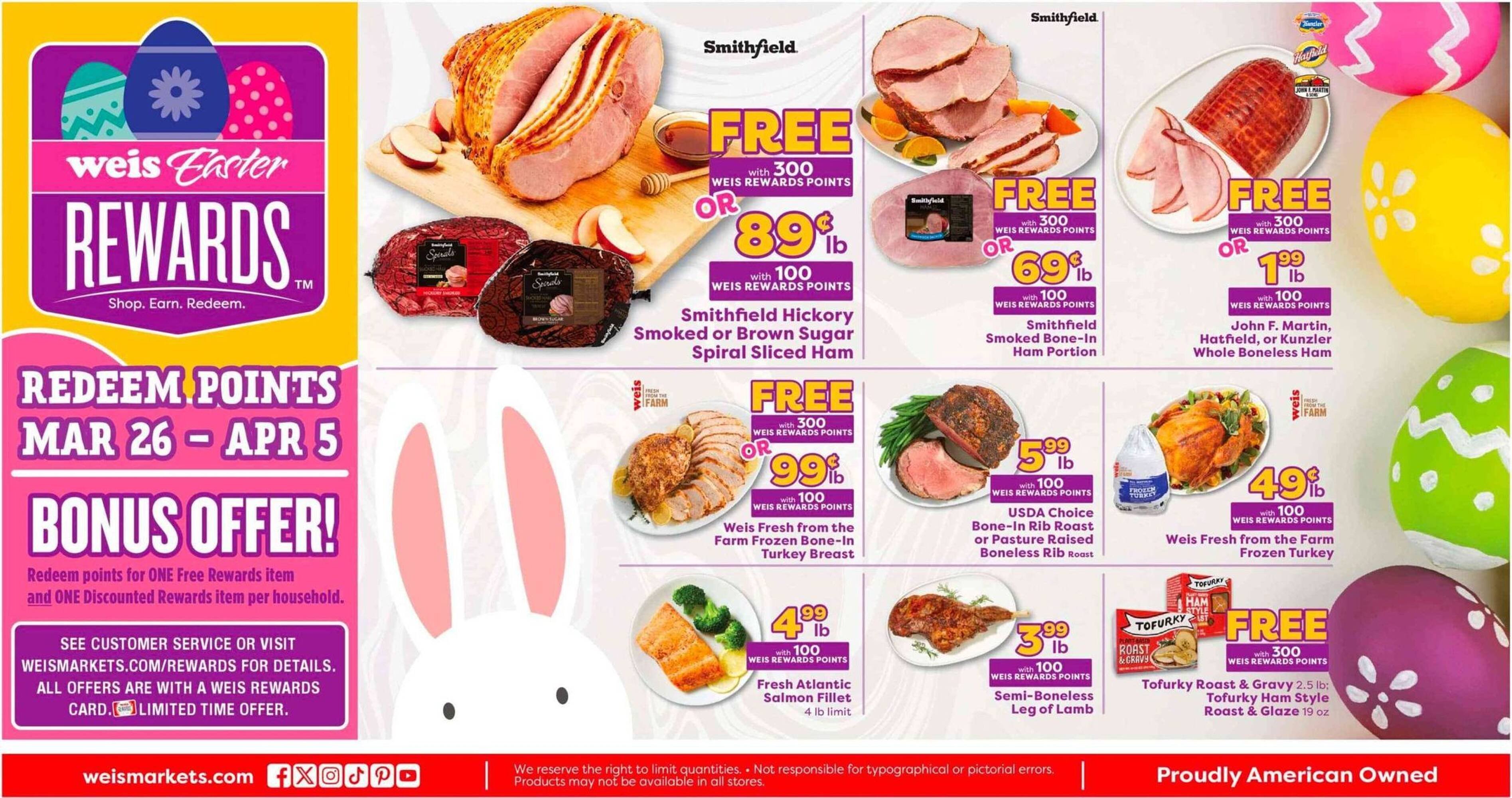 Weis Markets weekly ad