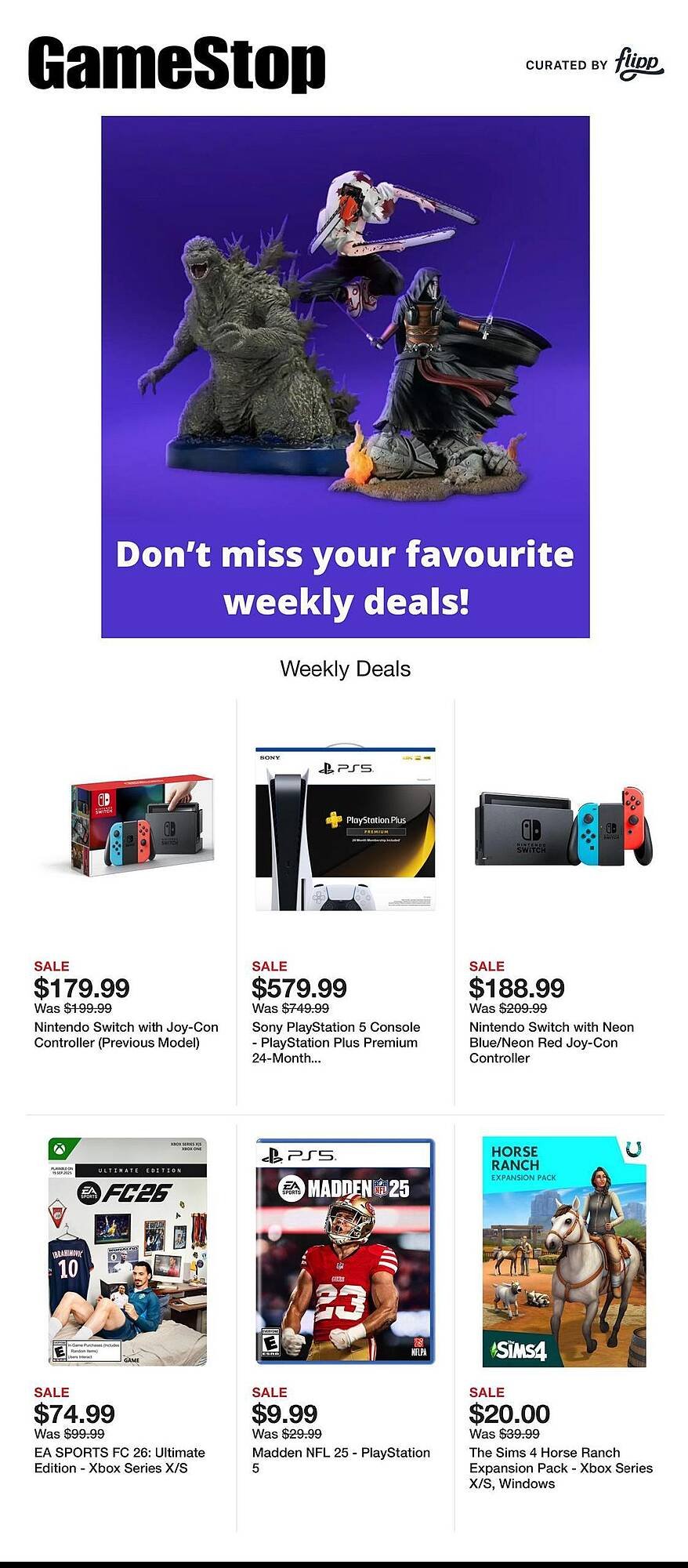 Game Stop weekly ad (2025-10-20 - 2025-10-26) | 1