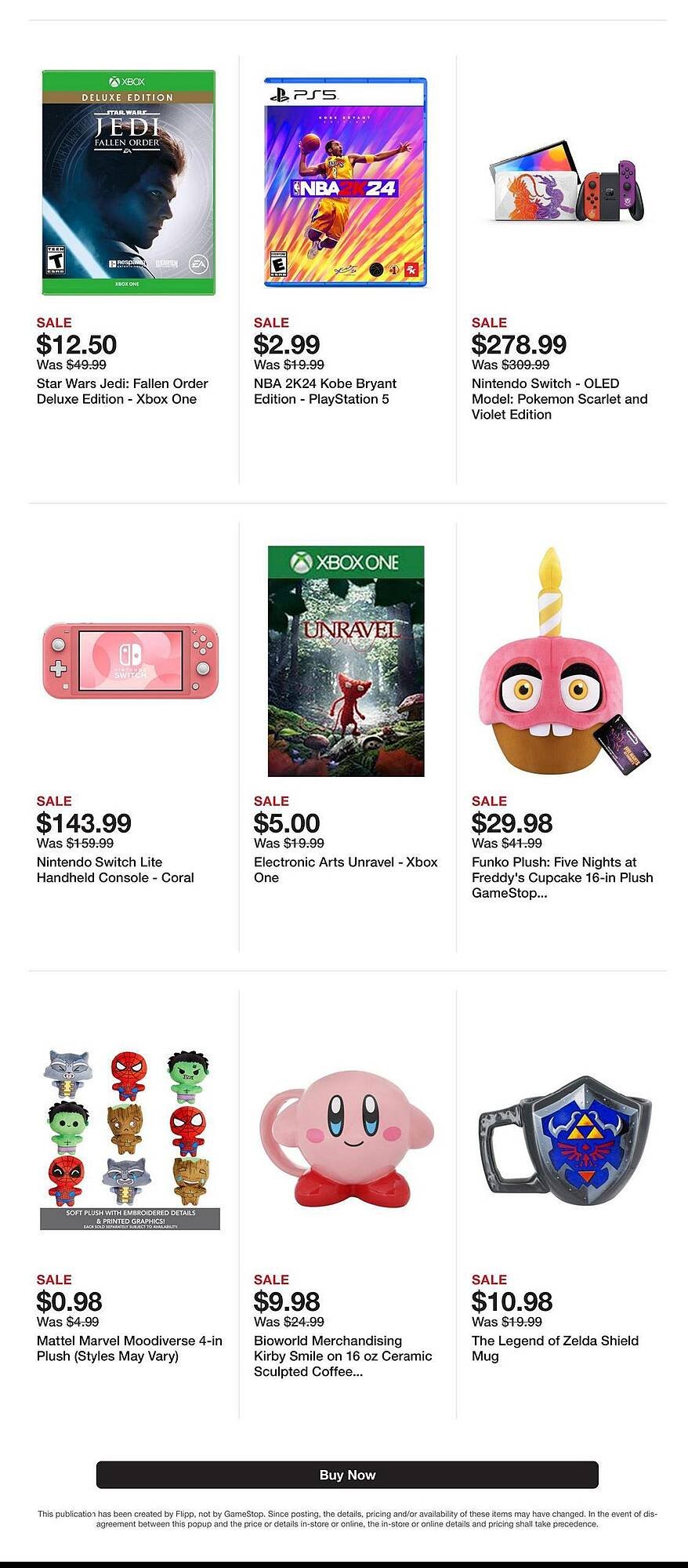 Game Stop weekly ad (2025-10-20 - 2025-10-26) | 2