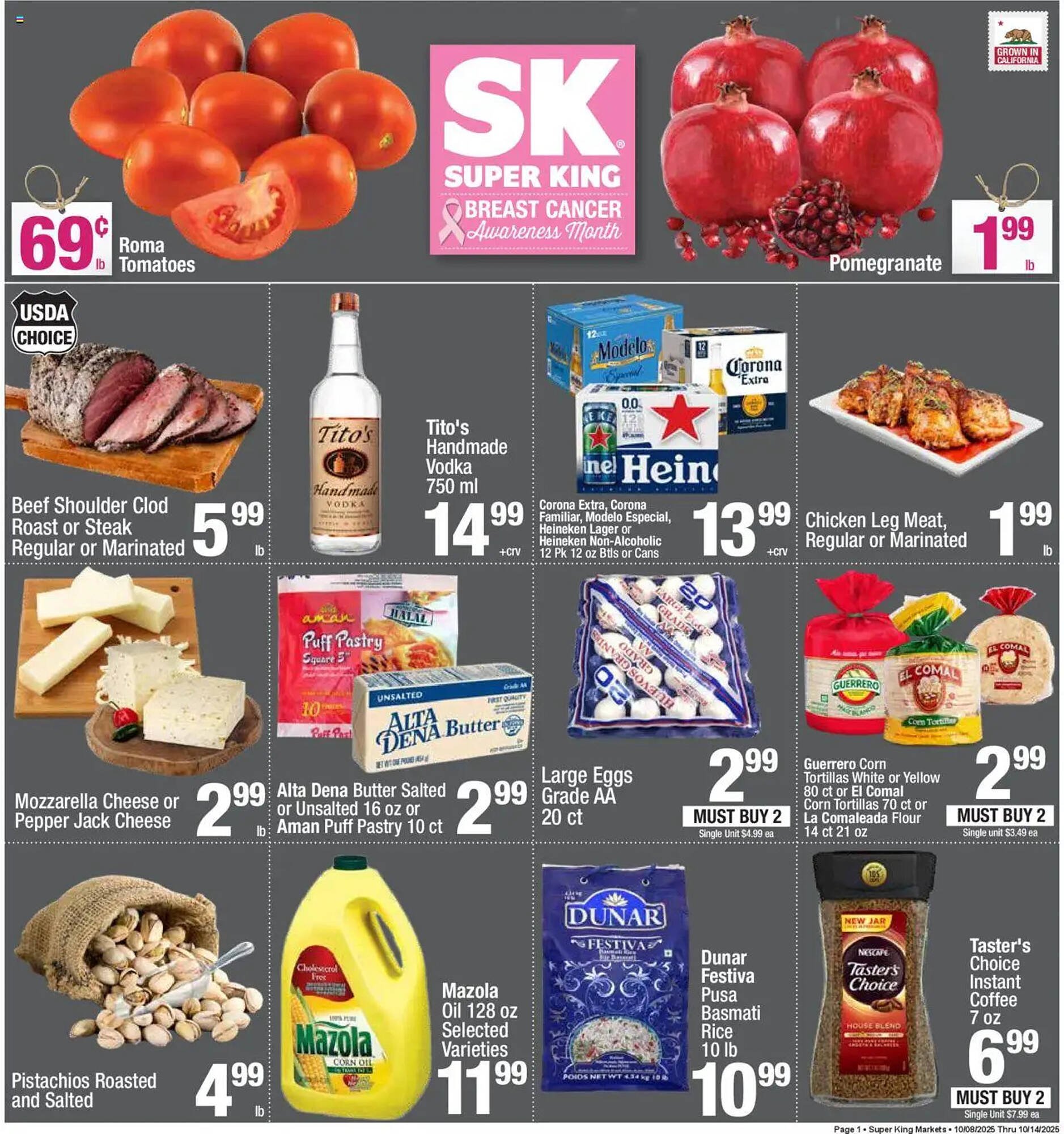 Super King Markets weekly ad (2025-10-08 - 2025-10-14) | 1