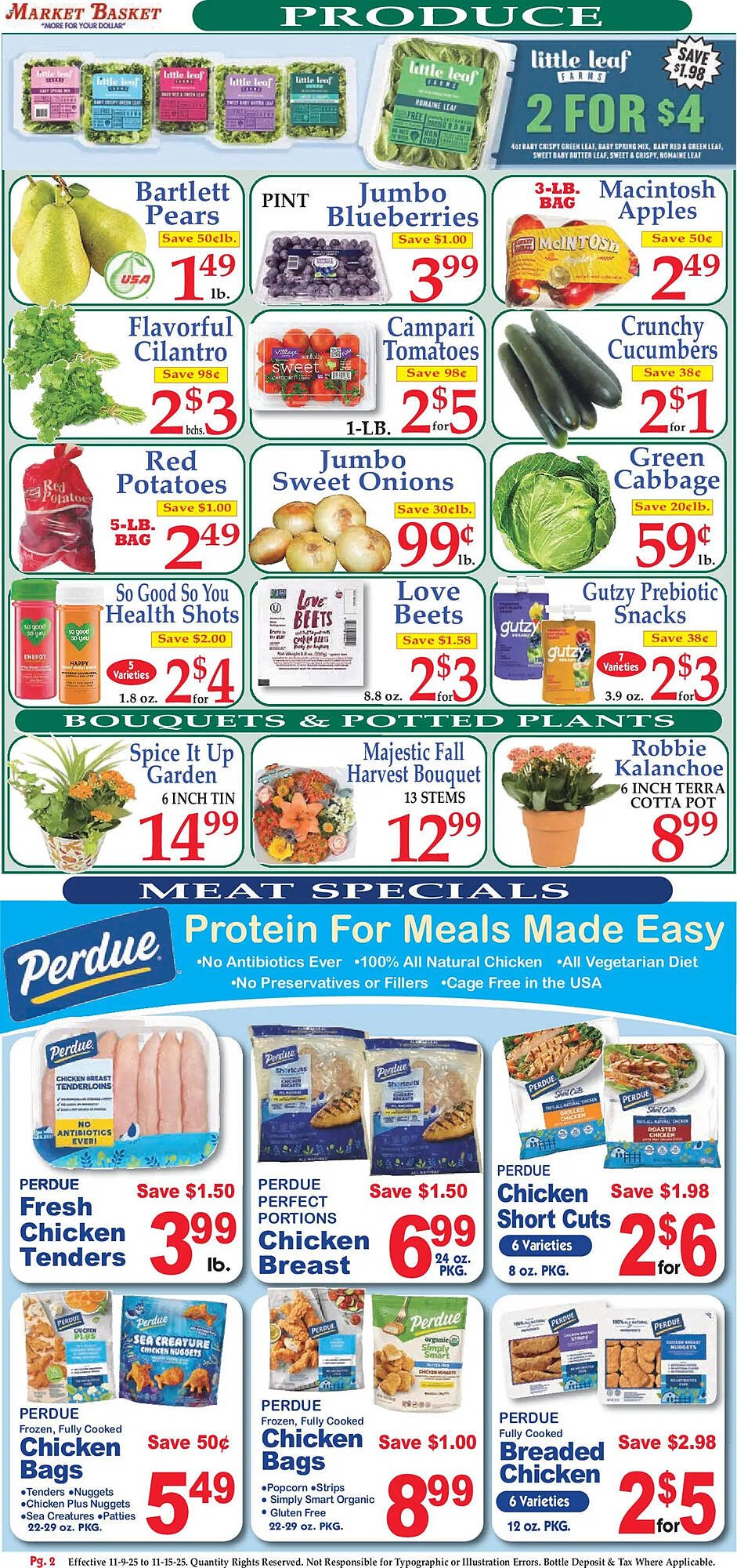 Market Basket weekly ad (2025-11-09 - 2025-11-16) | 2