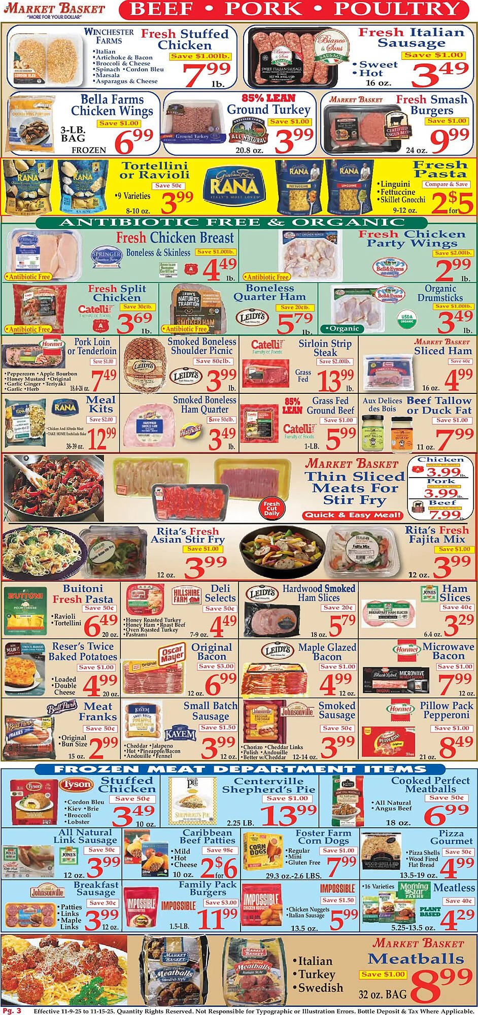 Market Basket weekly ad (2025-11-09 - 2025-11-16) | 3