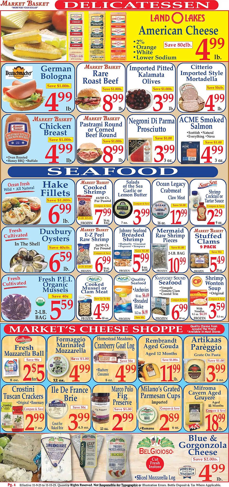 Market Basket weekly ad (2025-11-09 - 2025-11-16) | 4
