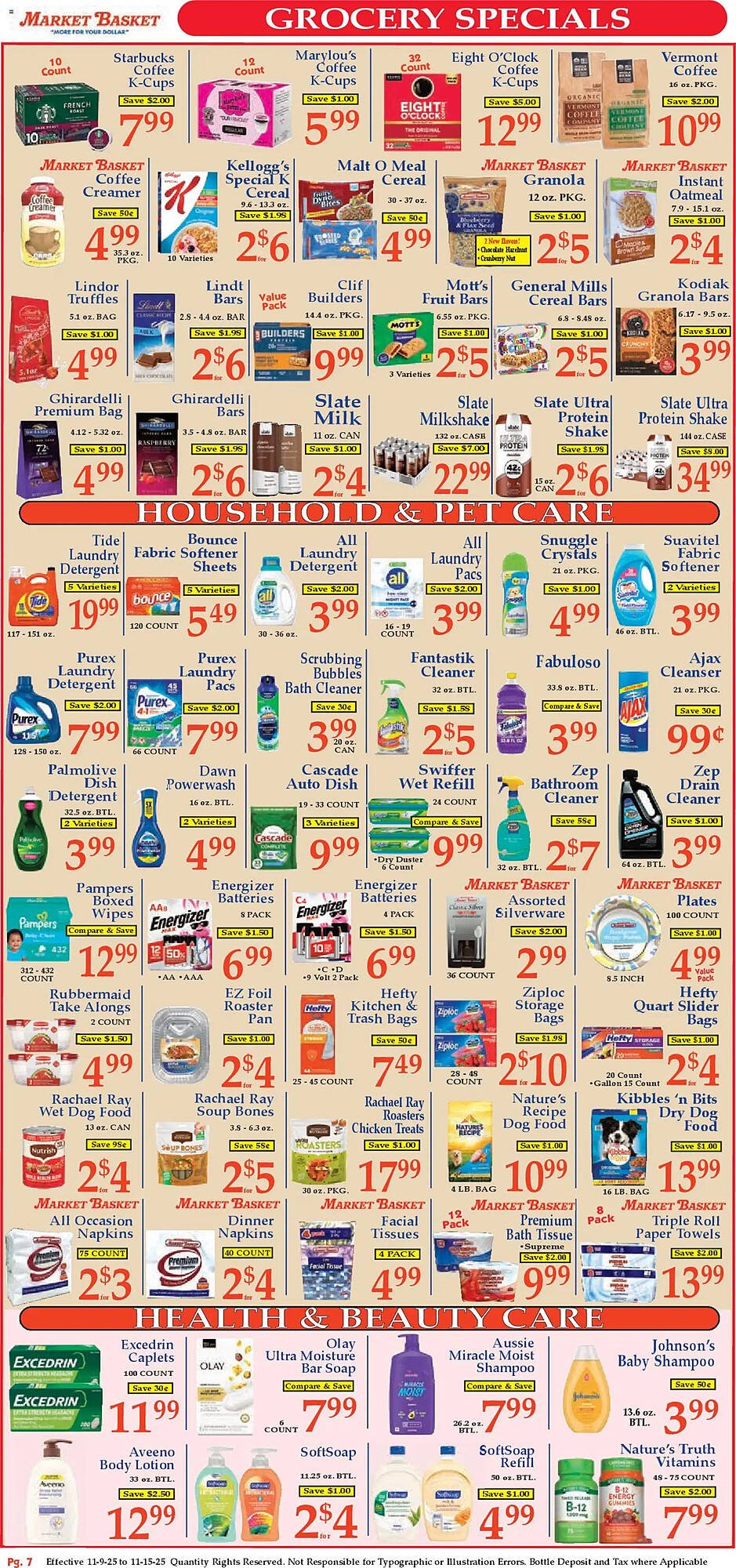 Market Basket weekly ad (2025-11-09 - 2025-11-16) | 7