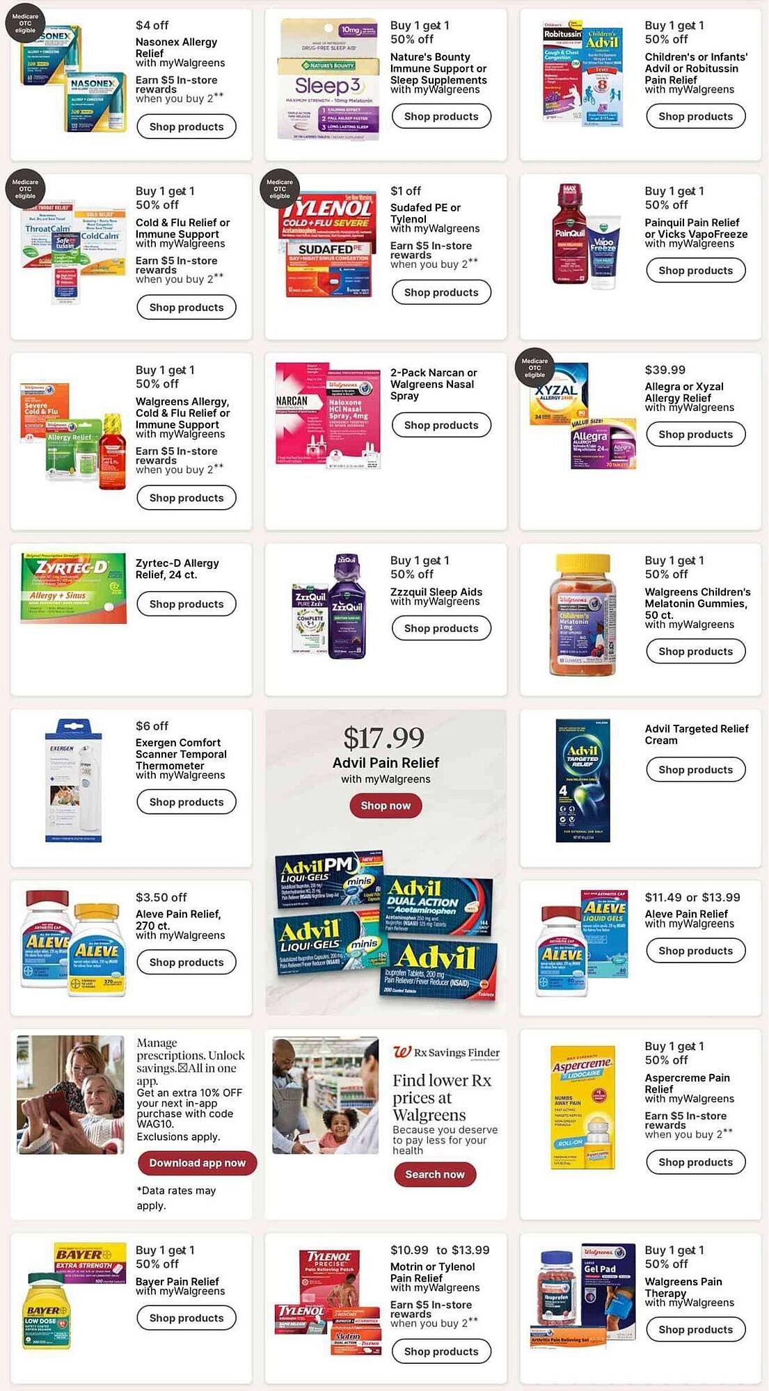 Walgreens weekly ad