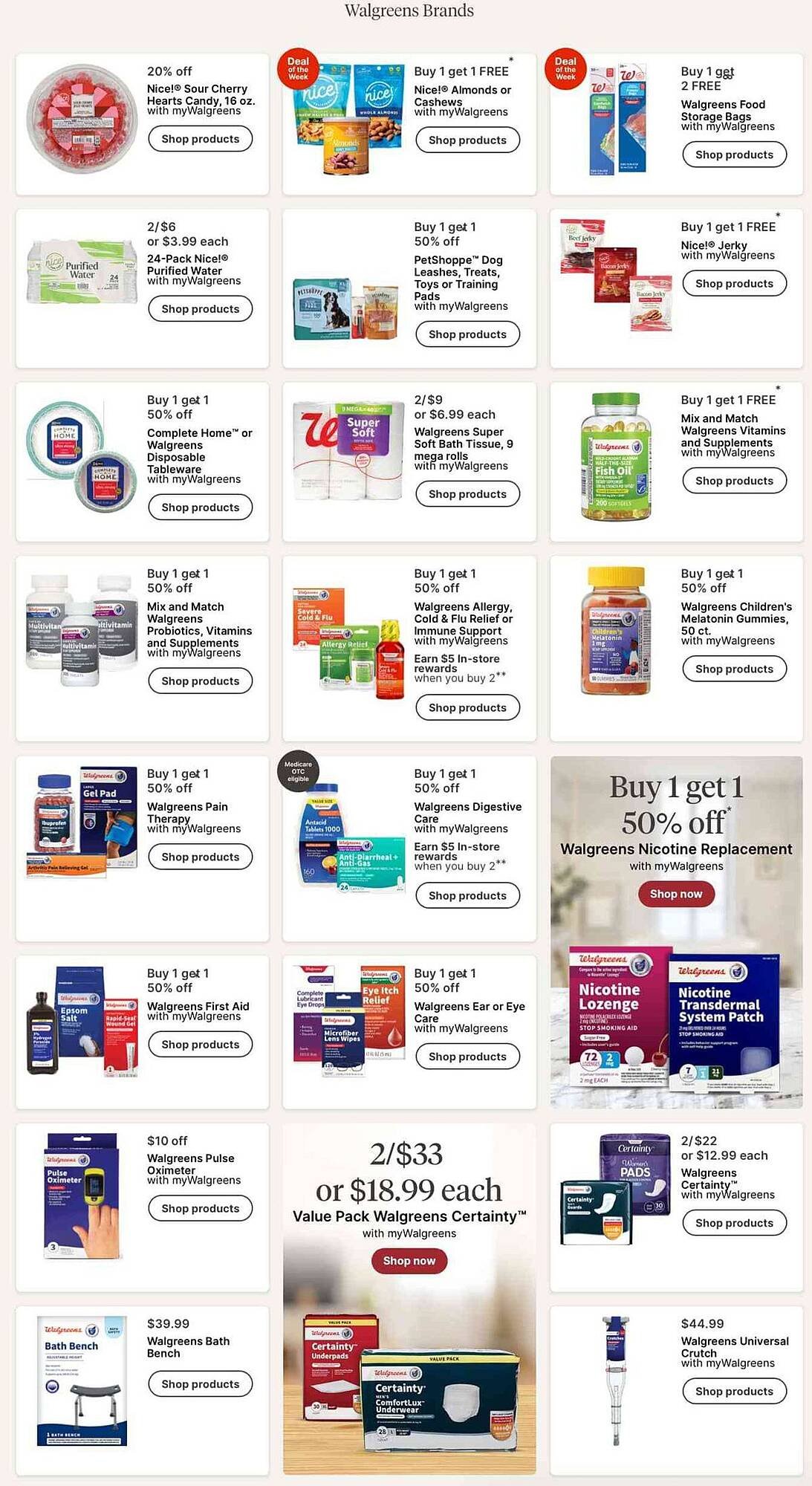 Walgreens weekly ad