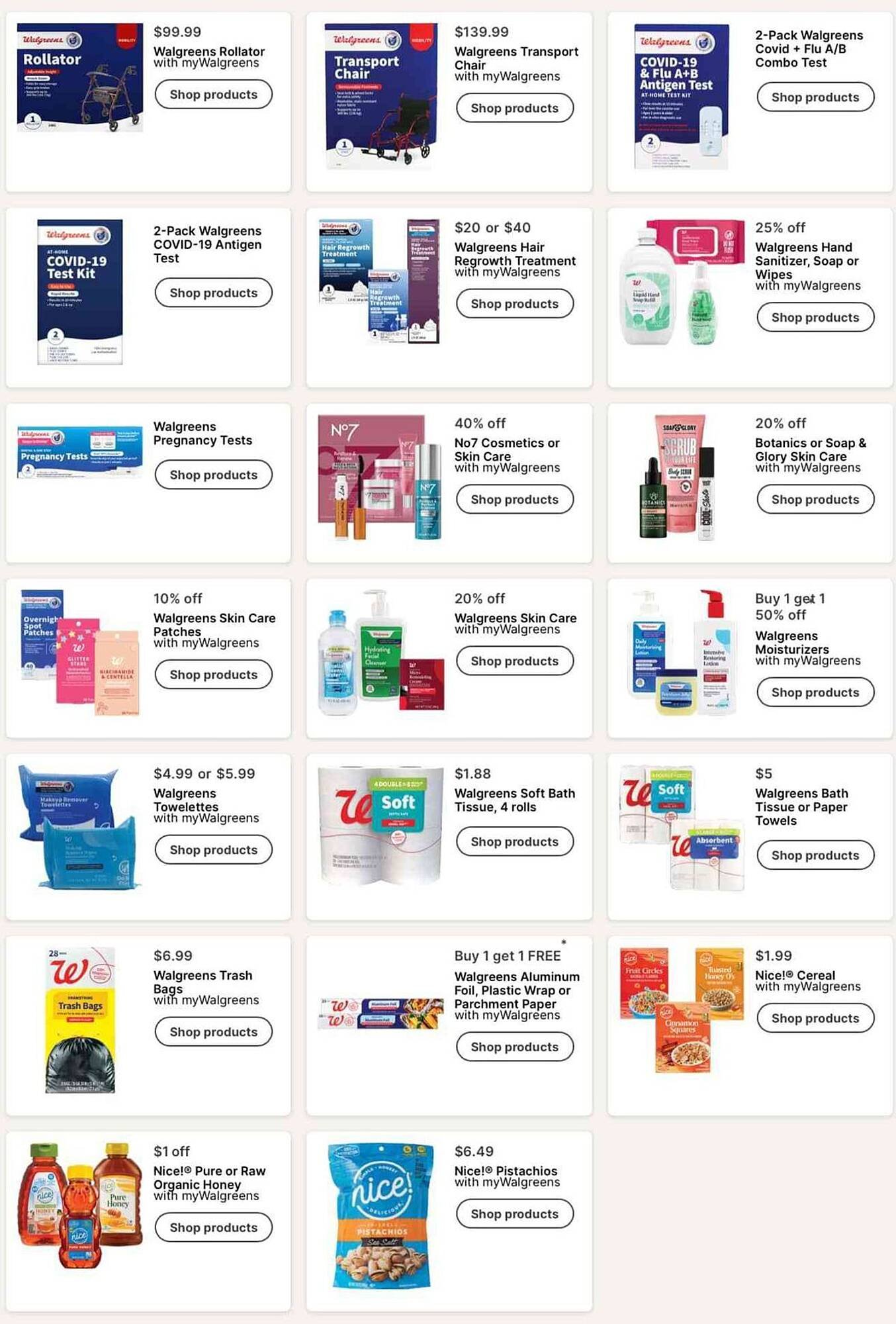 Walgreens weekly ad