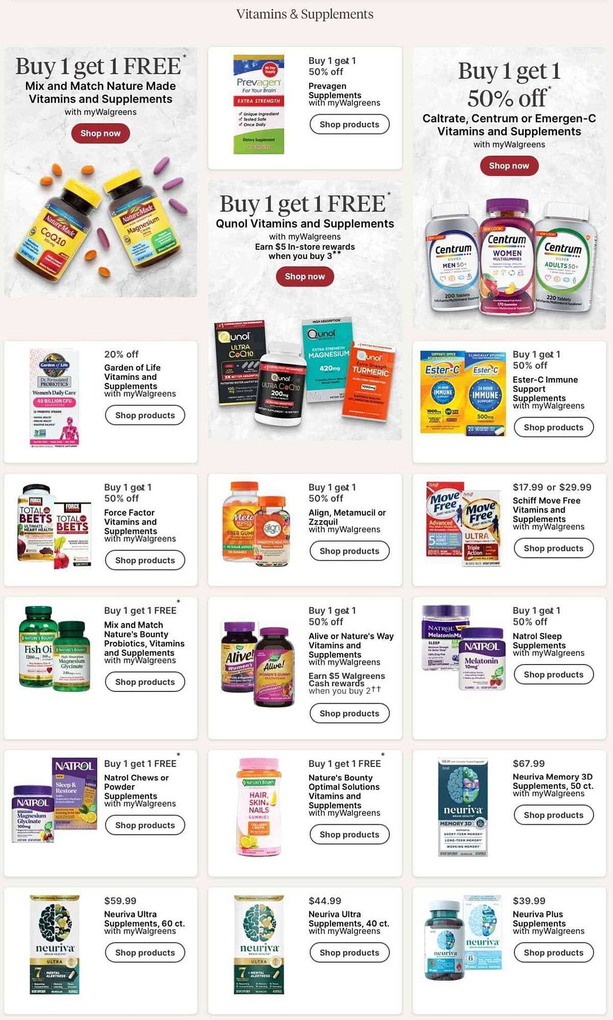 Walgreens weekly ad