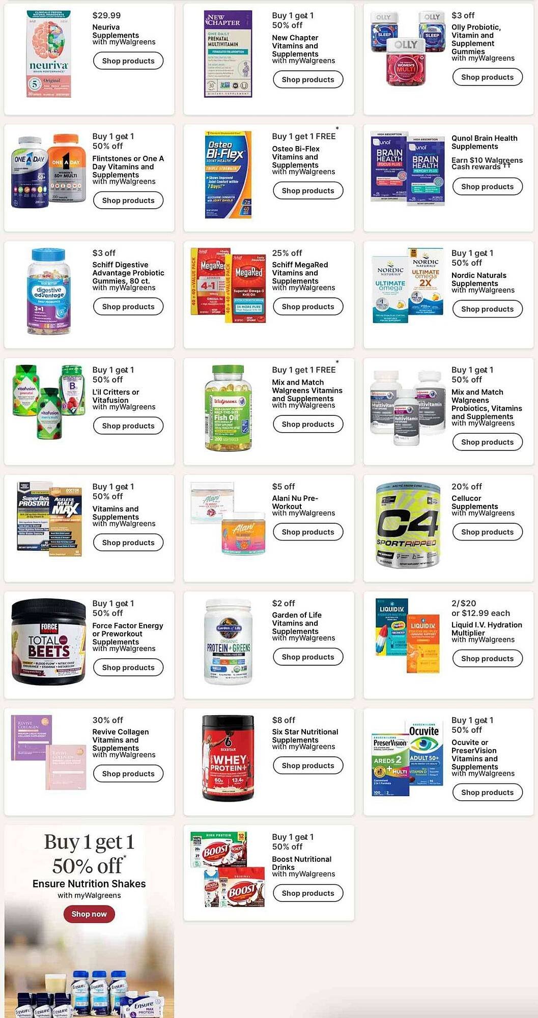 Walgreens weekly ad