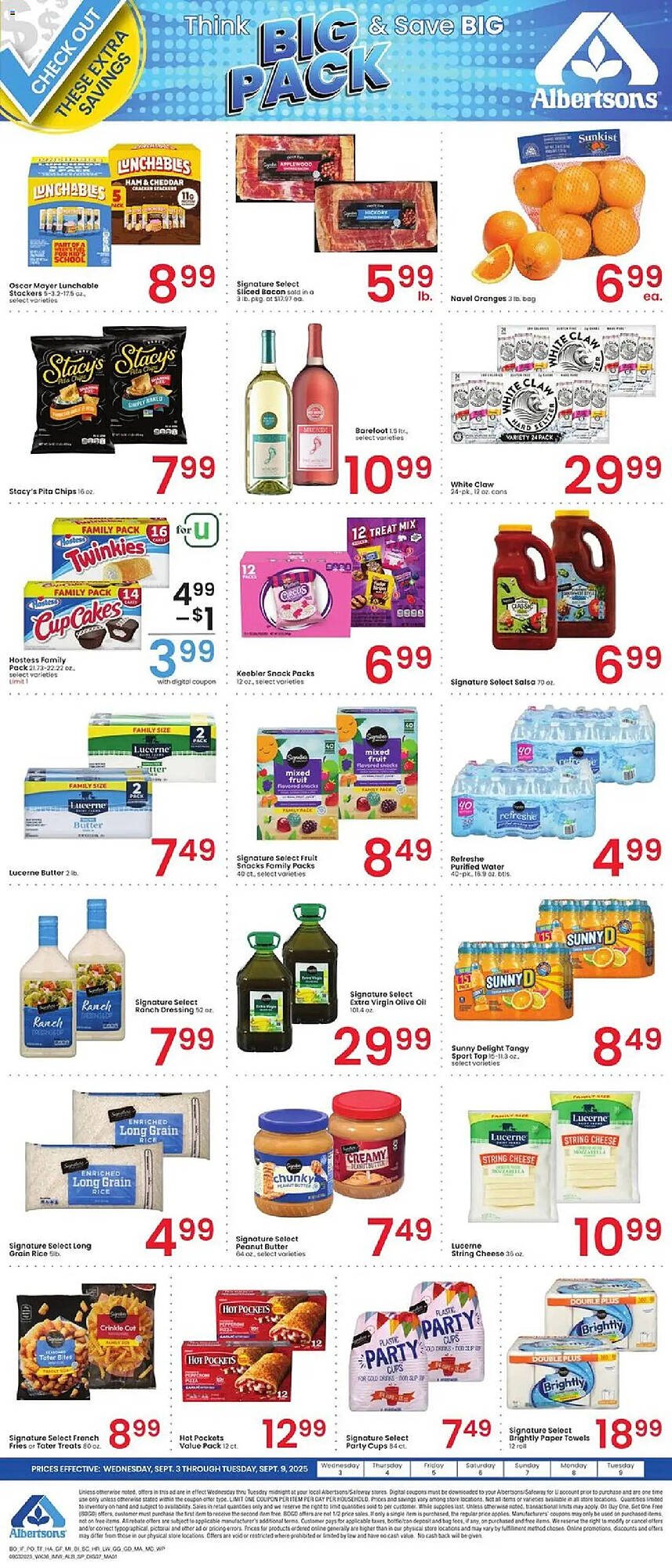 Albertsons weekly ad (2025-09-03 - 2025-09-10) | 1