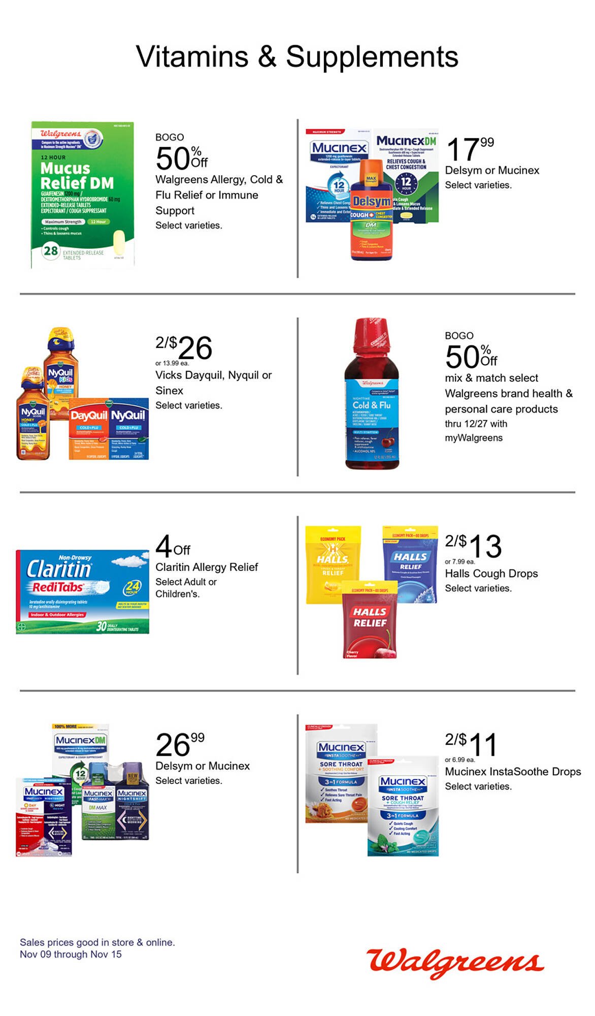 Walgreens weekly ad (2025-11-09 - 2025-11-15) | 12