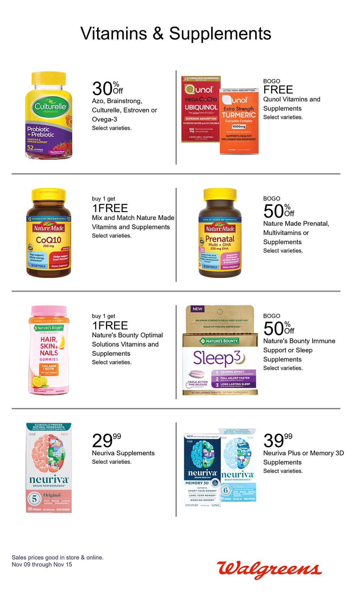 Walgreens weekly ad (2025-11-09 - 2025-11-15) | 10
