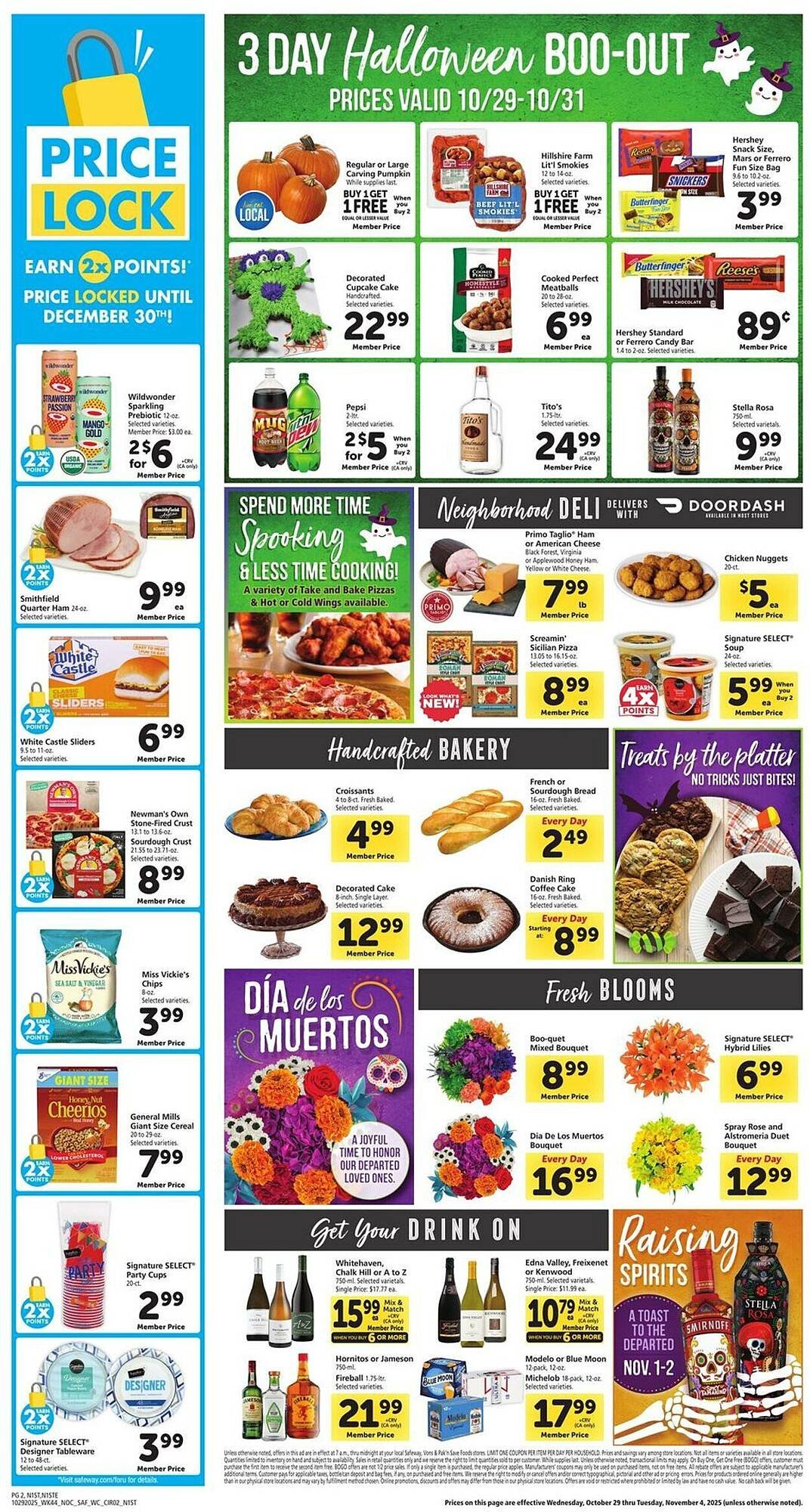 Safeway weekly ad (2025-10-29 - 2025-11-04) | 2