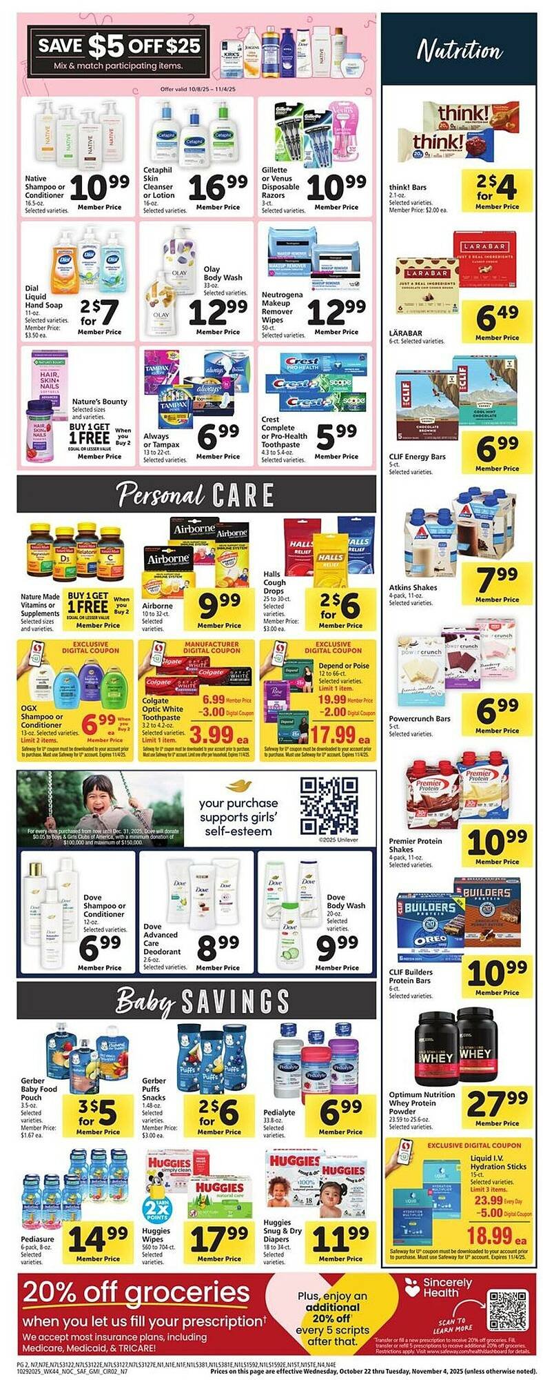 Safeway weekly ad (2025-10-29 - 2025-11-04) | 11