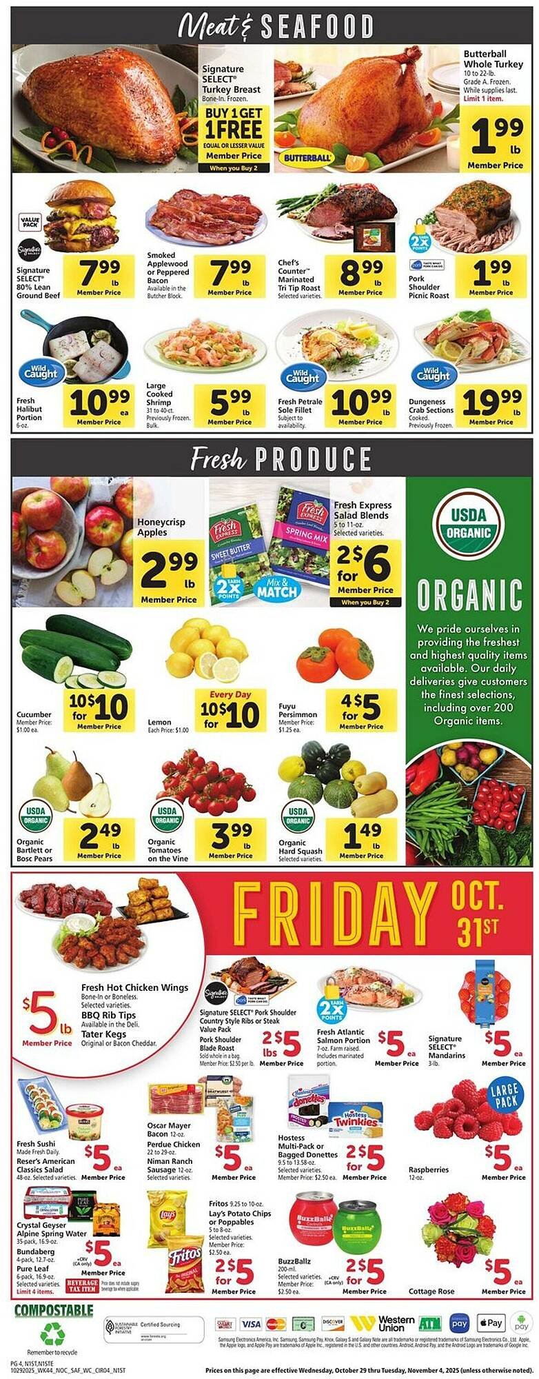 Safeway weekly ad (2025-10-29 - 2025-11-04) | 4