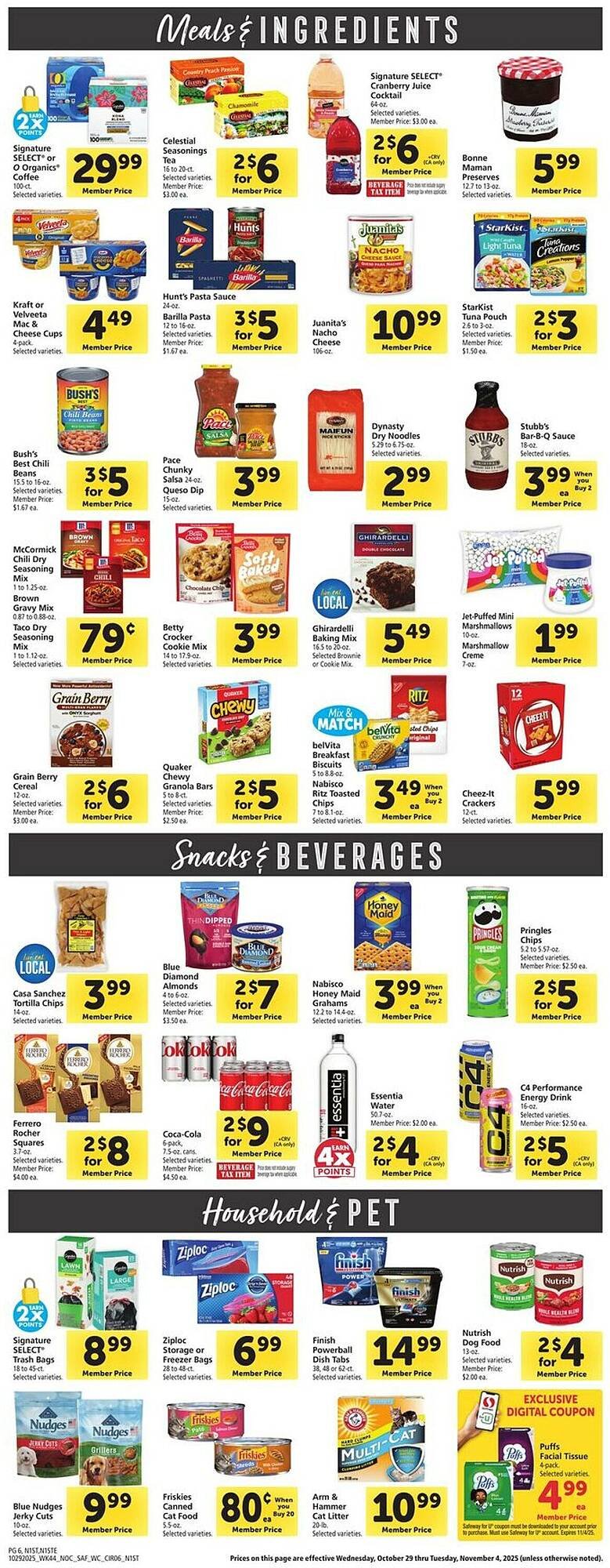 Safeway weekly ad (2025-10-29 - 2025-11-04) | 6