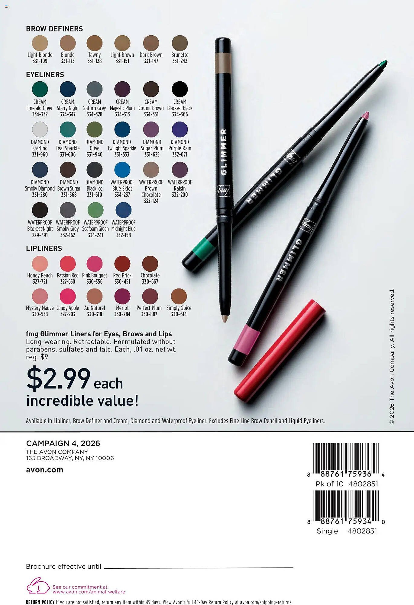 Avon weekly ad