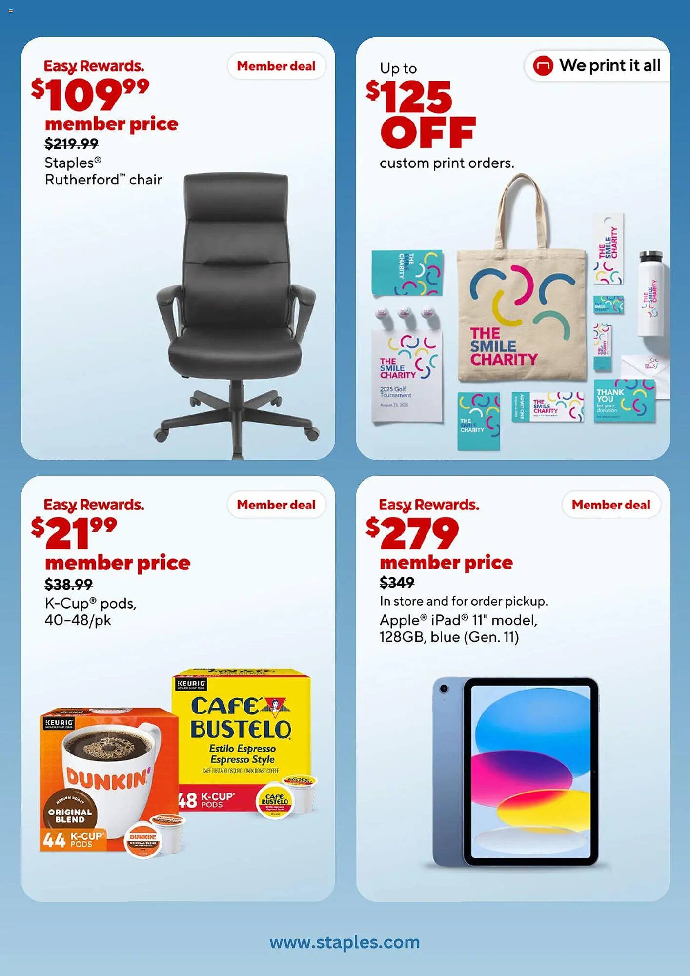 Staples weekly ad