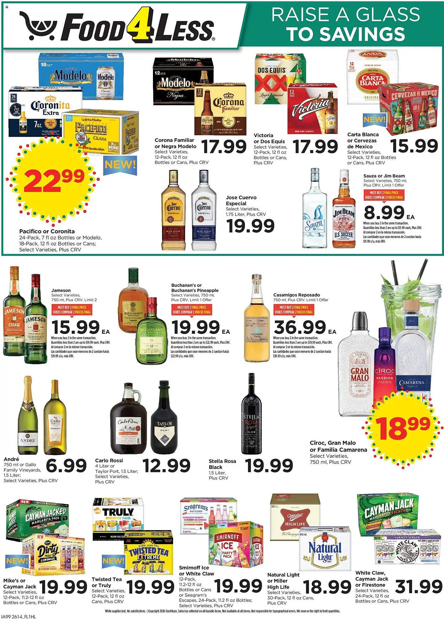Food 4 Less weekly ad