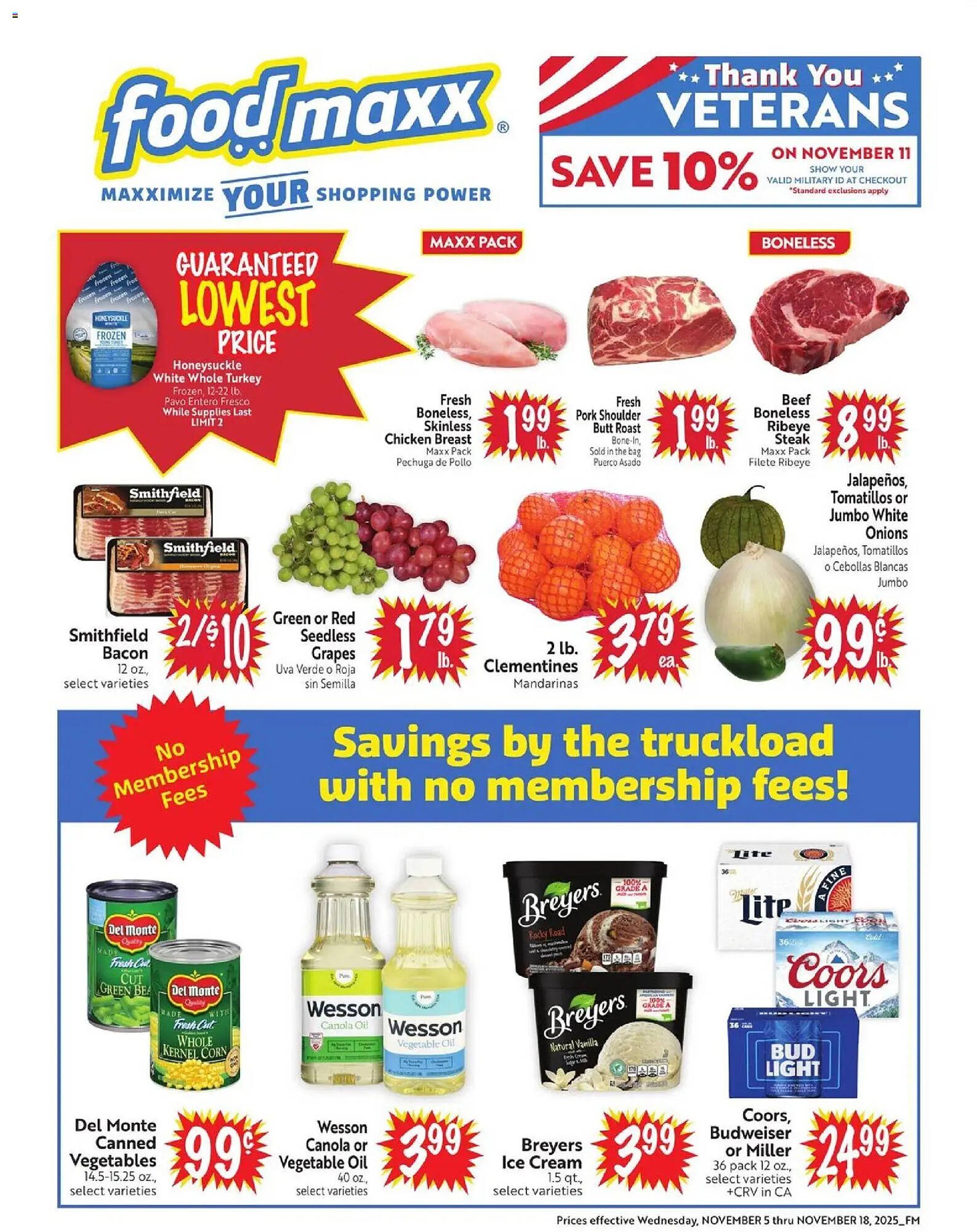 Foodmaxx weekly ad (2025-11-05 - 2025-11-18) | 1