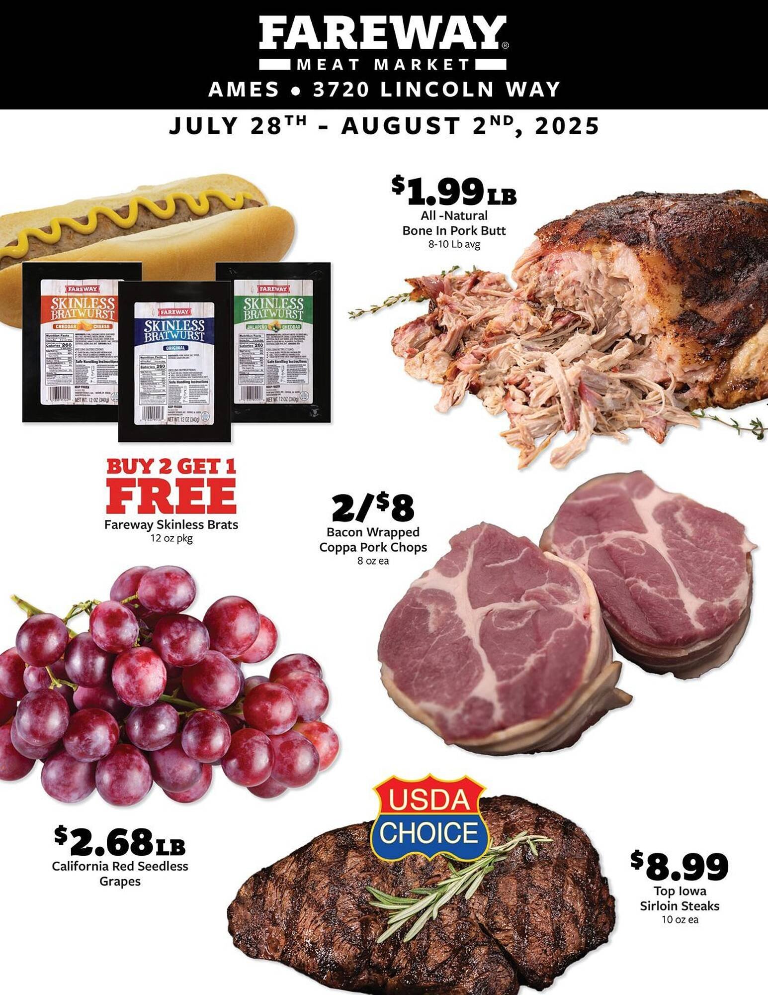 Fareway Weekly Ad (2025-07-28 - 2025-08-02) | 1