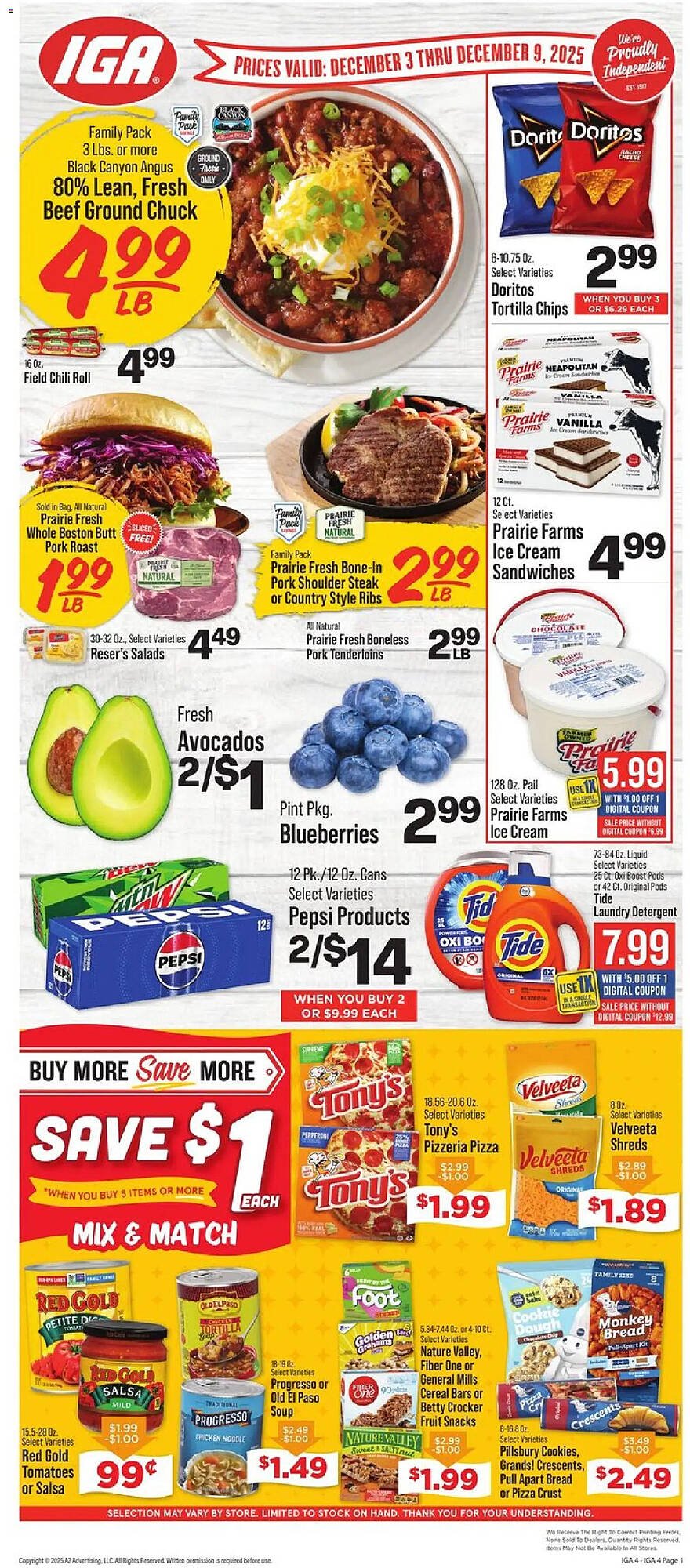 IGA weekly ad
