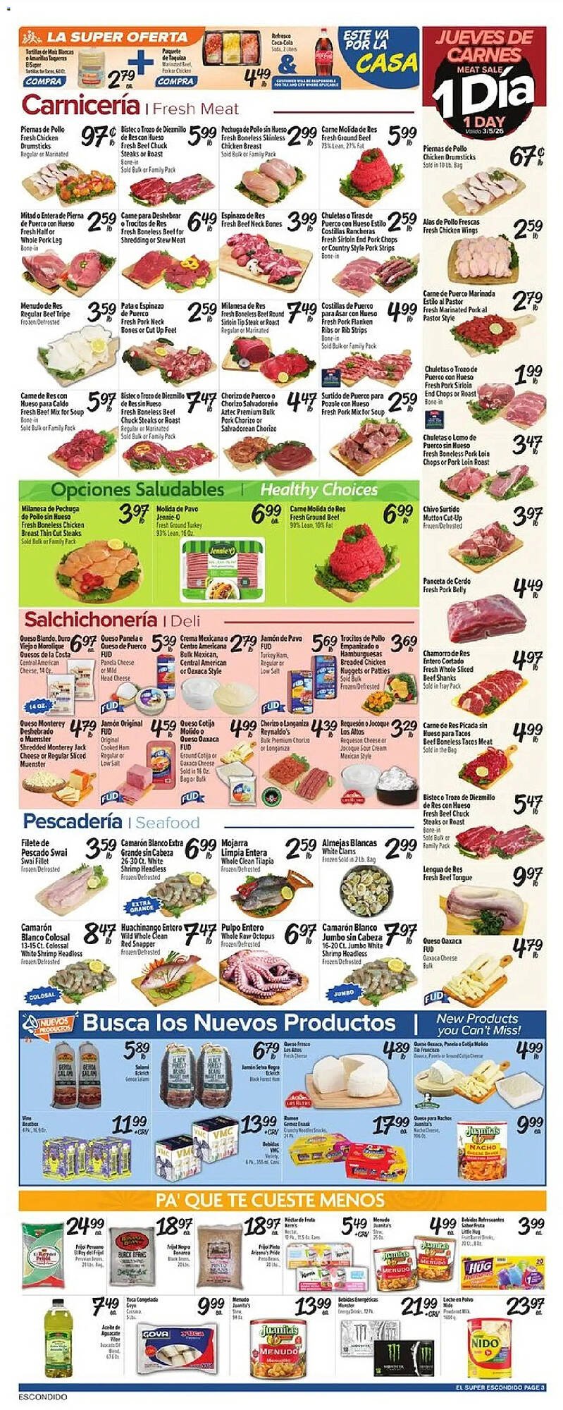 El Super weekly ad
