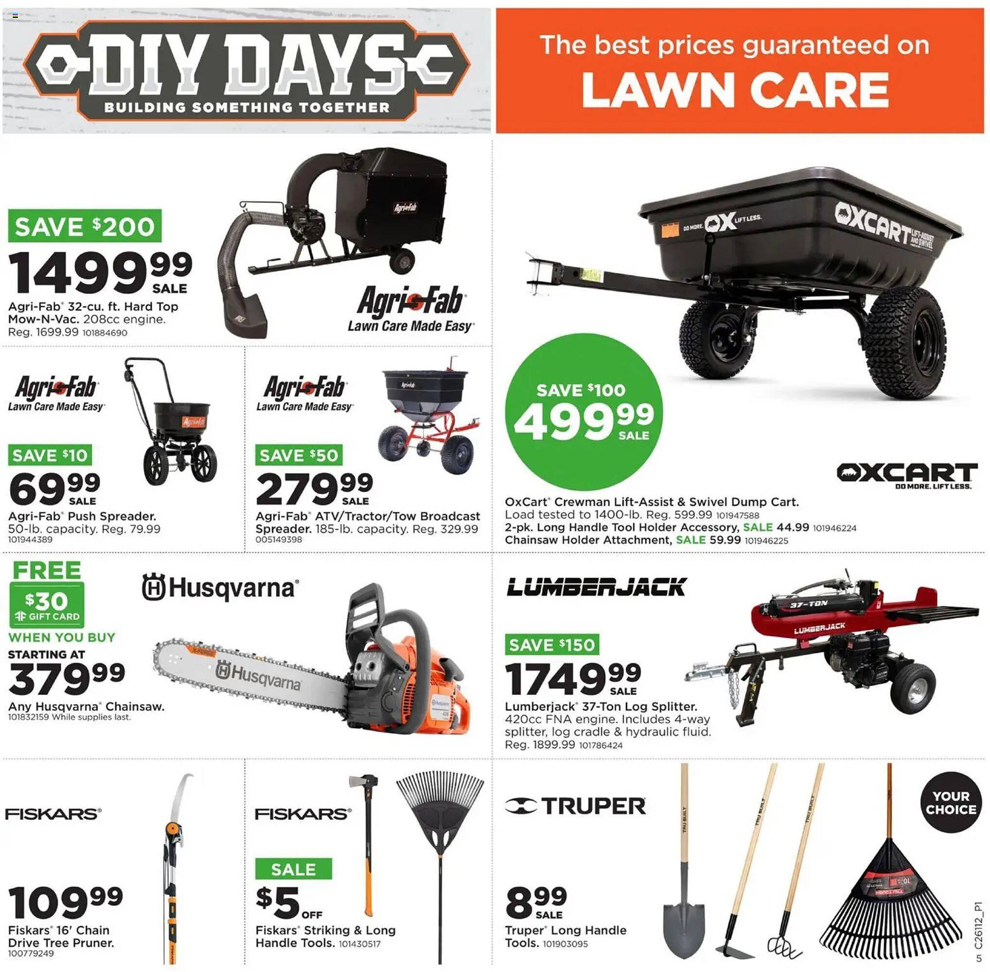 Mills Fleet Farm weekly ad