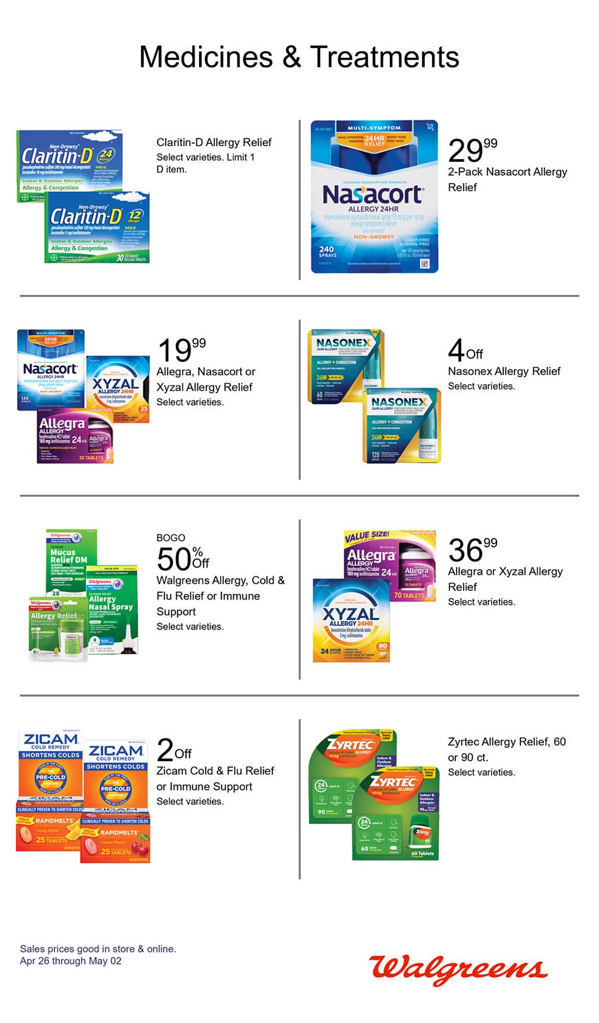 Walgreens weekly ad