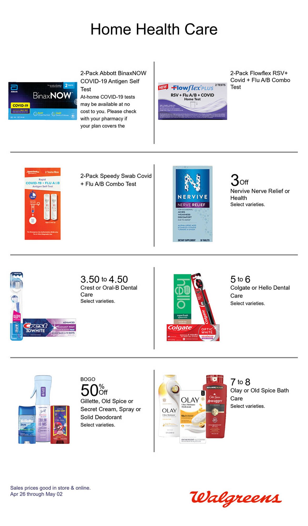 Walgreens weekly ad