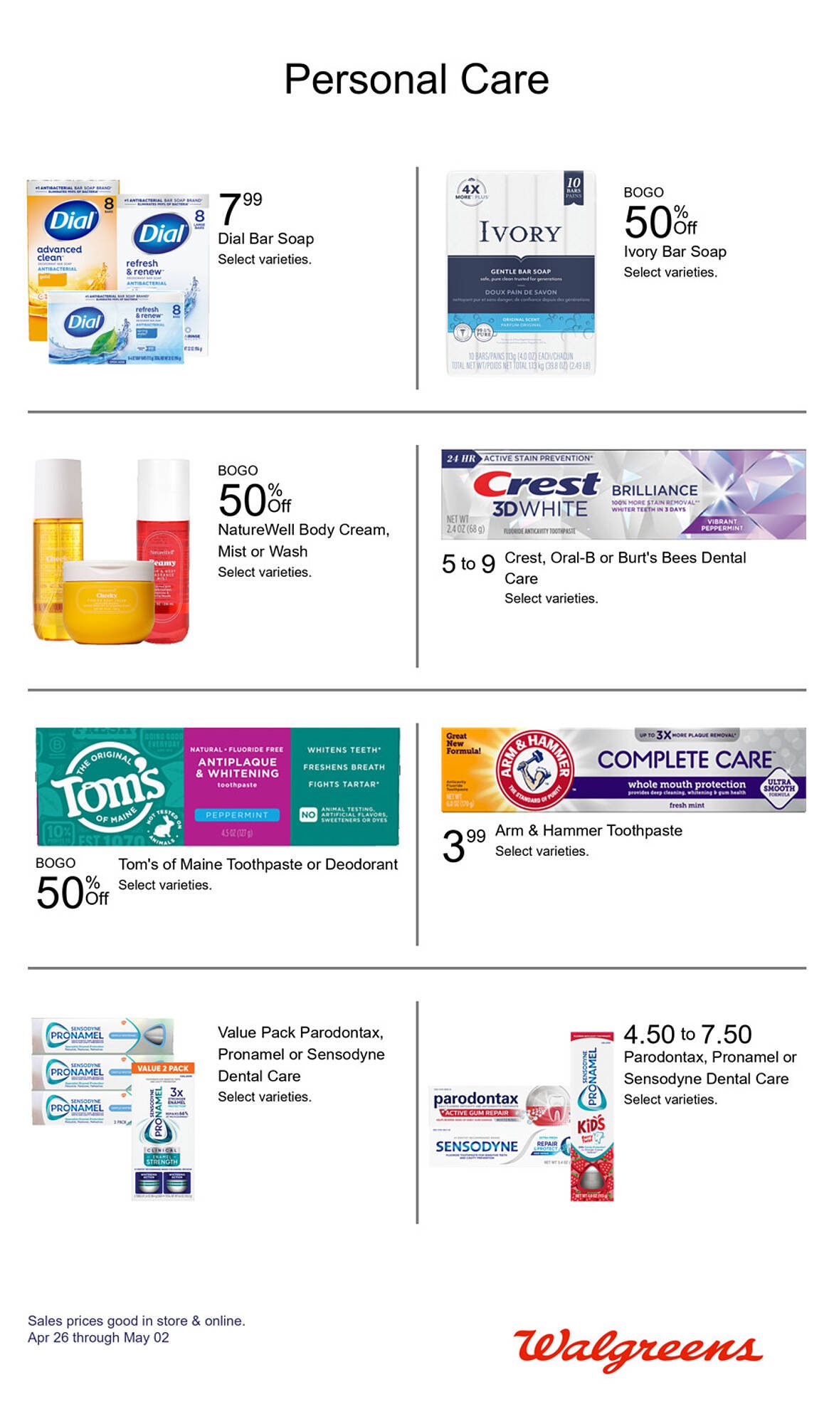 Walgreens weekly ad