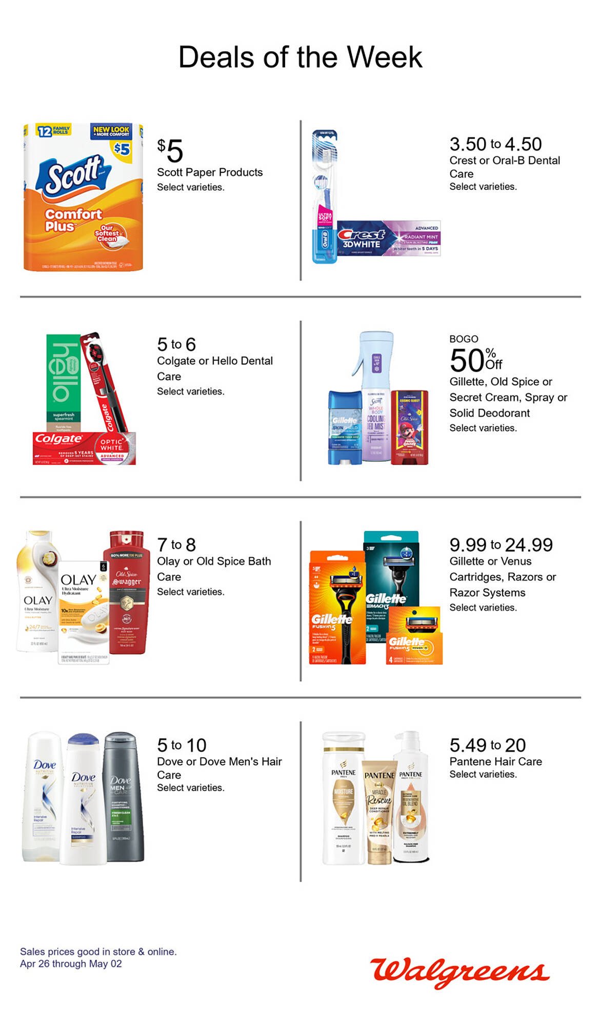 Walgreens weekly ad