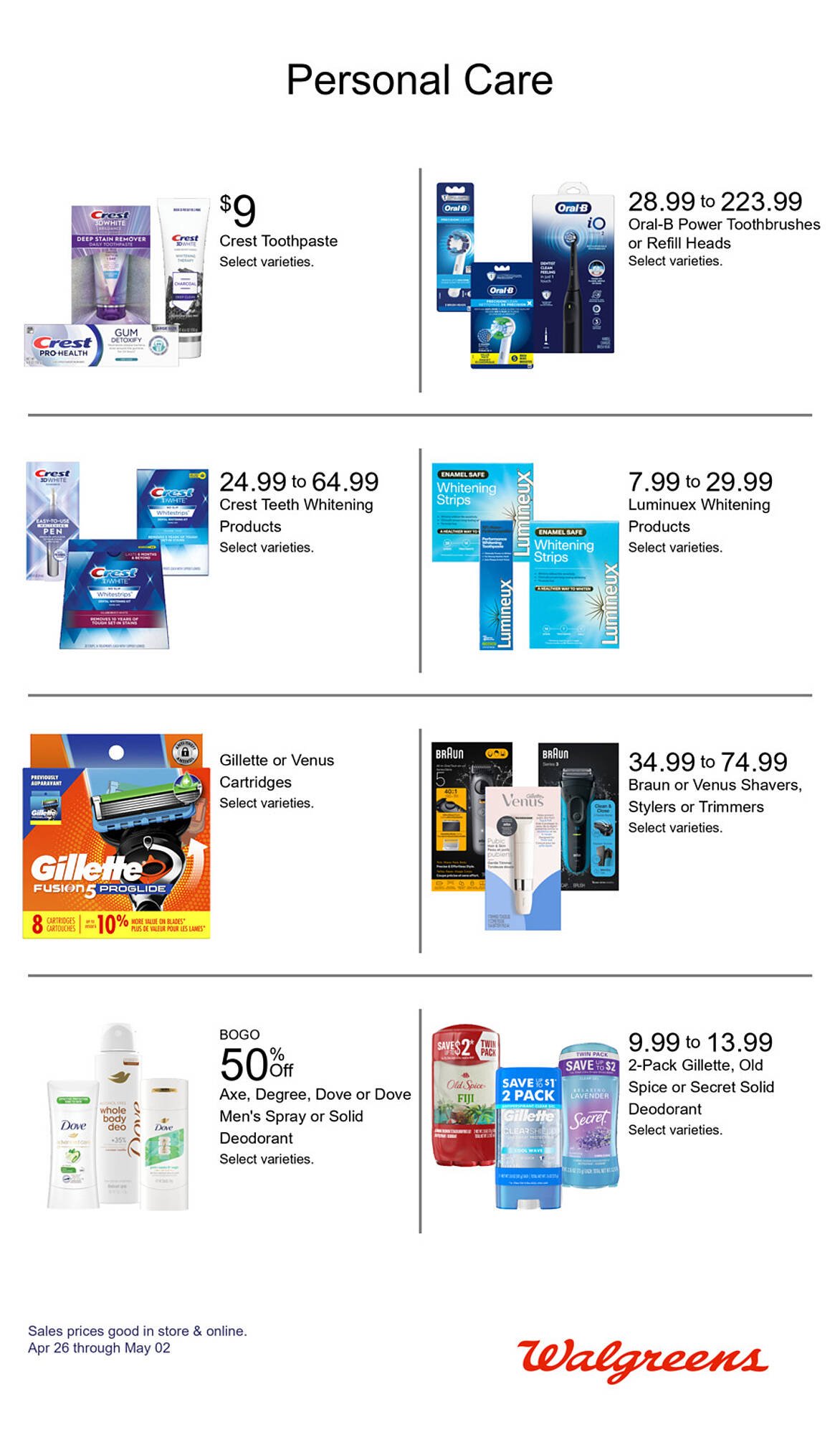 Walgreens weekly ad