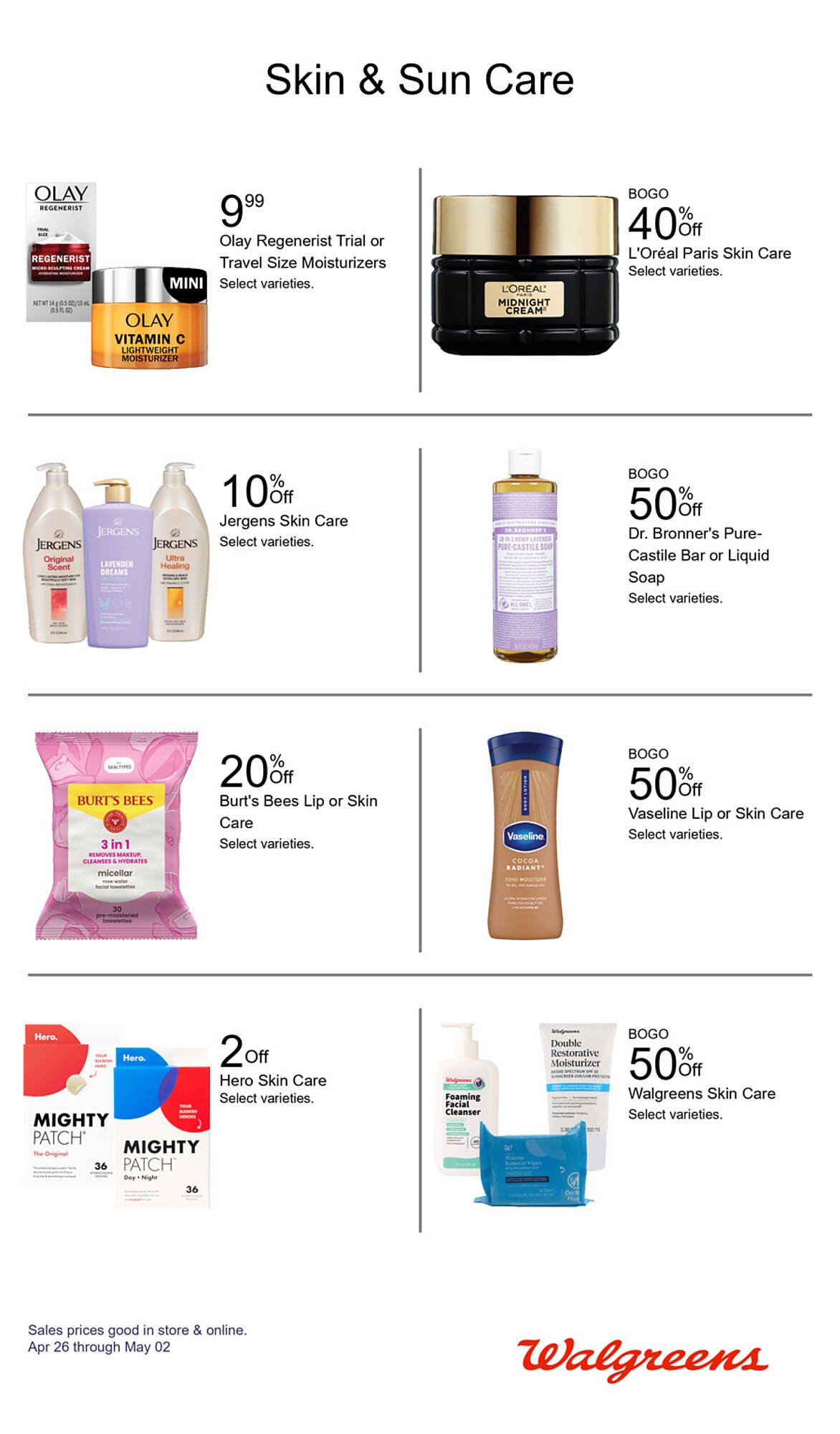 Walgreens weekly ad