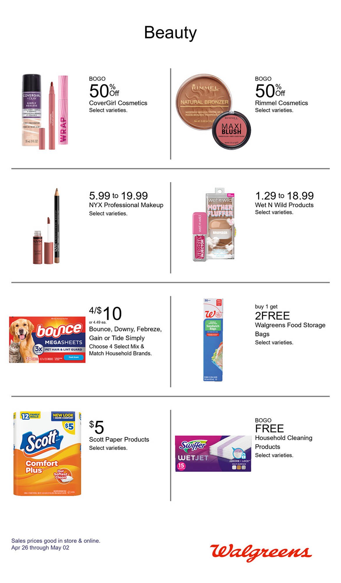 Walgreens weekly ad