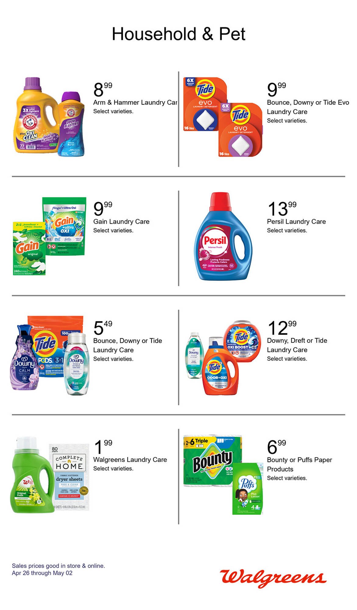 Walgreens weekly ad