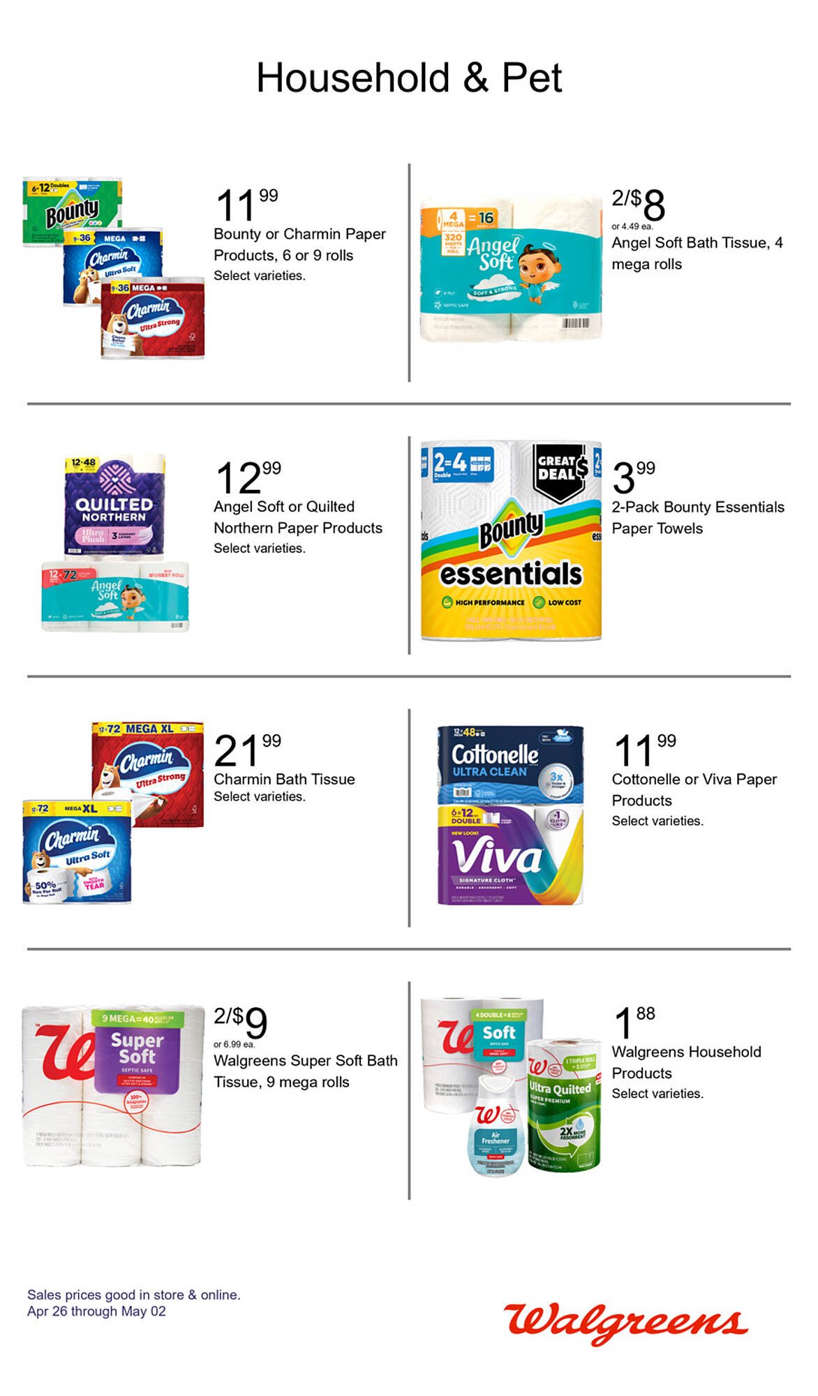 Walgreens weekly ad
