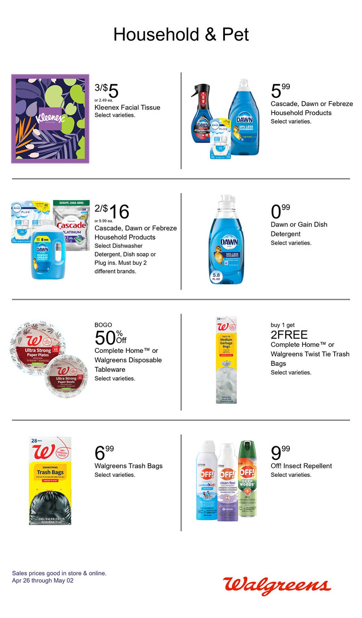Walgreens weekly ad